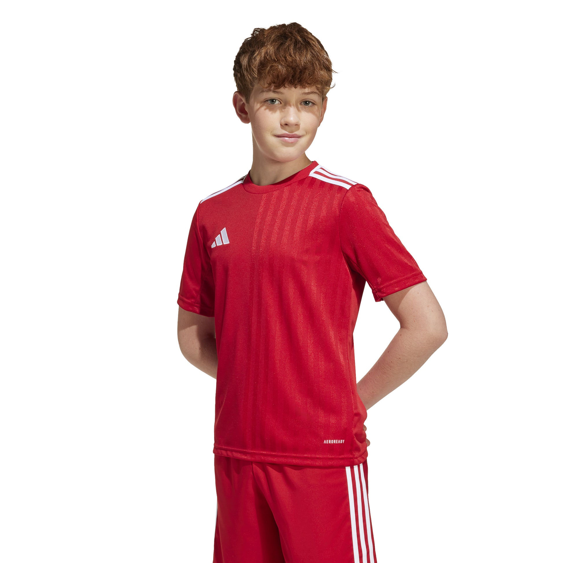 Adidas Junior Campeon 25 SS Shirt Team Power Red 2/White