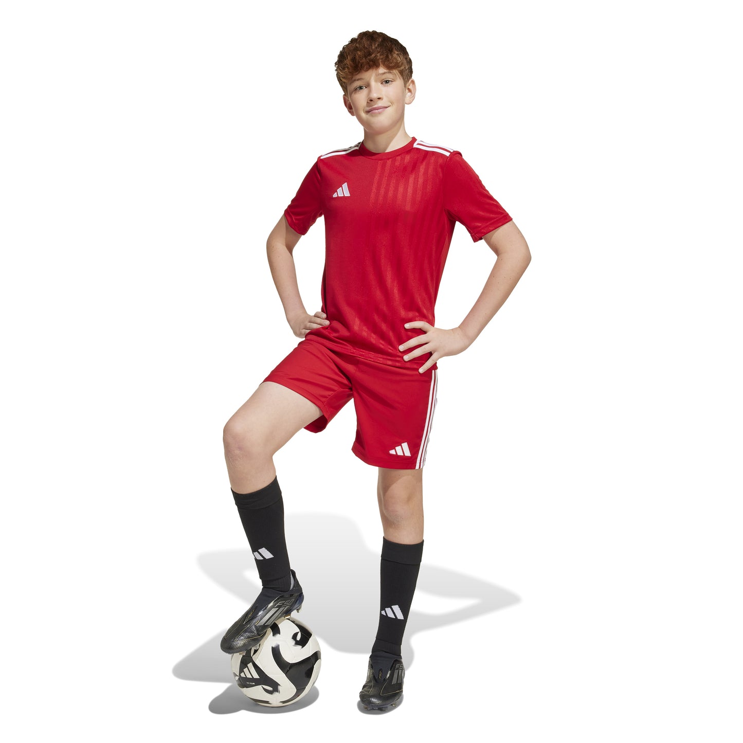Adidas Junior Campeon 25 SS Shirt Team Power Red 2/White