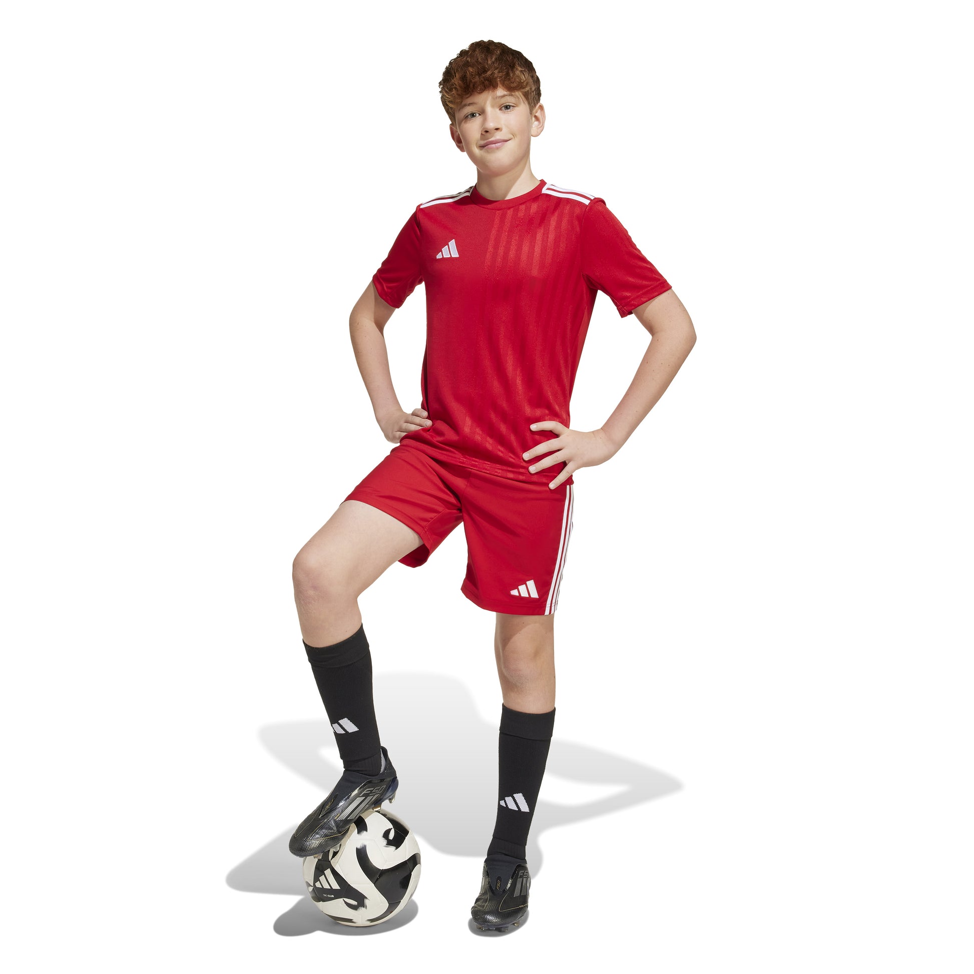 Adidas Junior Campeon 25 SS Shirt Team Power Red 2/White