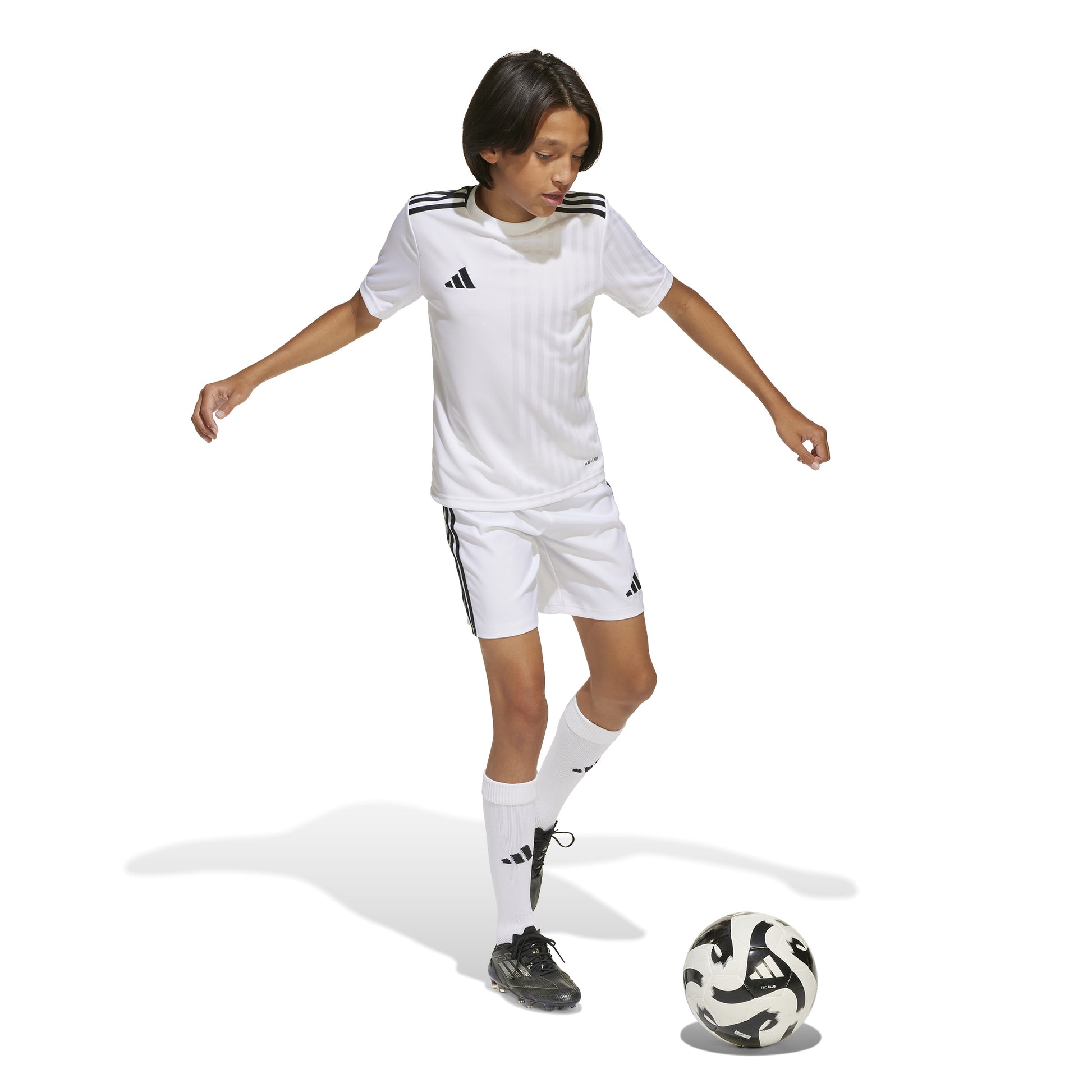 Adidas Junior Campeon 25 SS Shirt White/Black