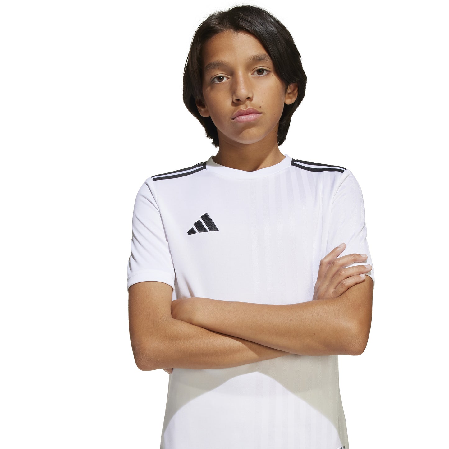 Adidas Junior Campeon 25 SS Shirt White/Black