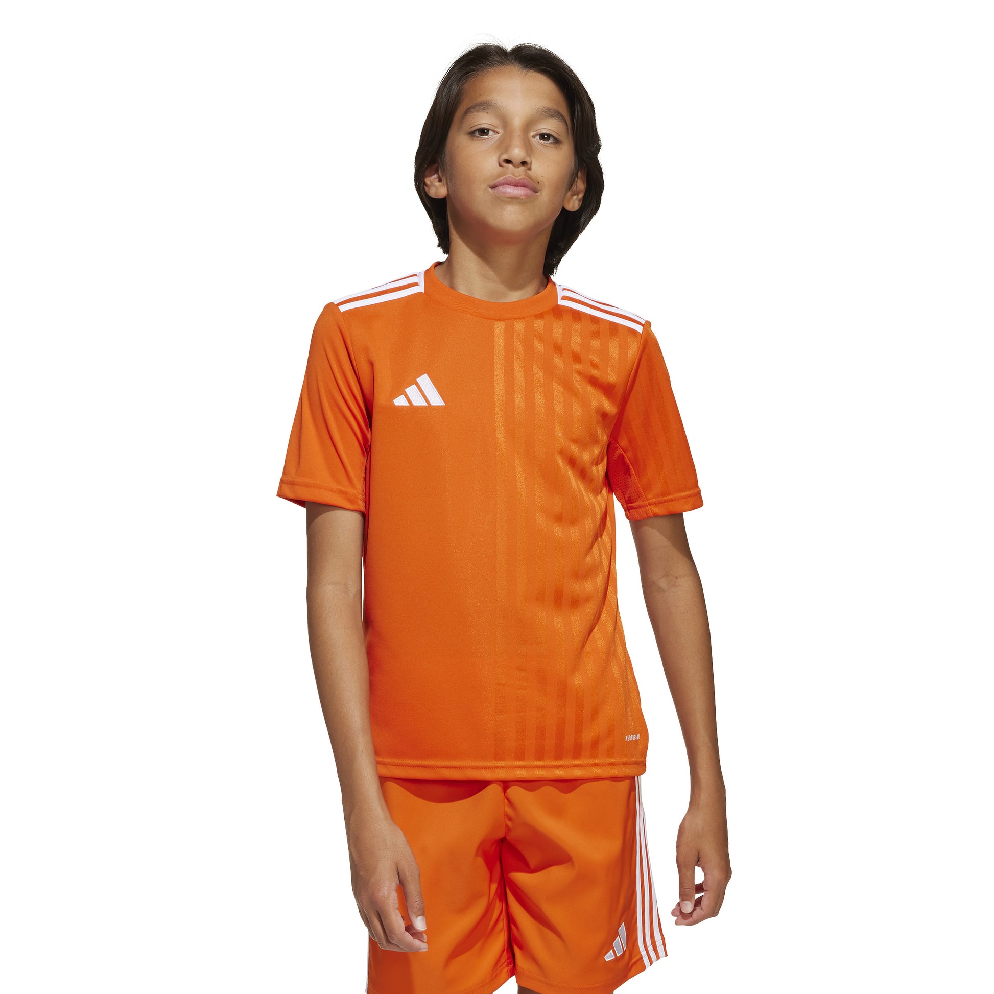 Adidas Junior Campeon 25 SS Shirt Team Orange/White