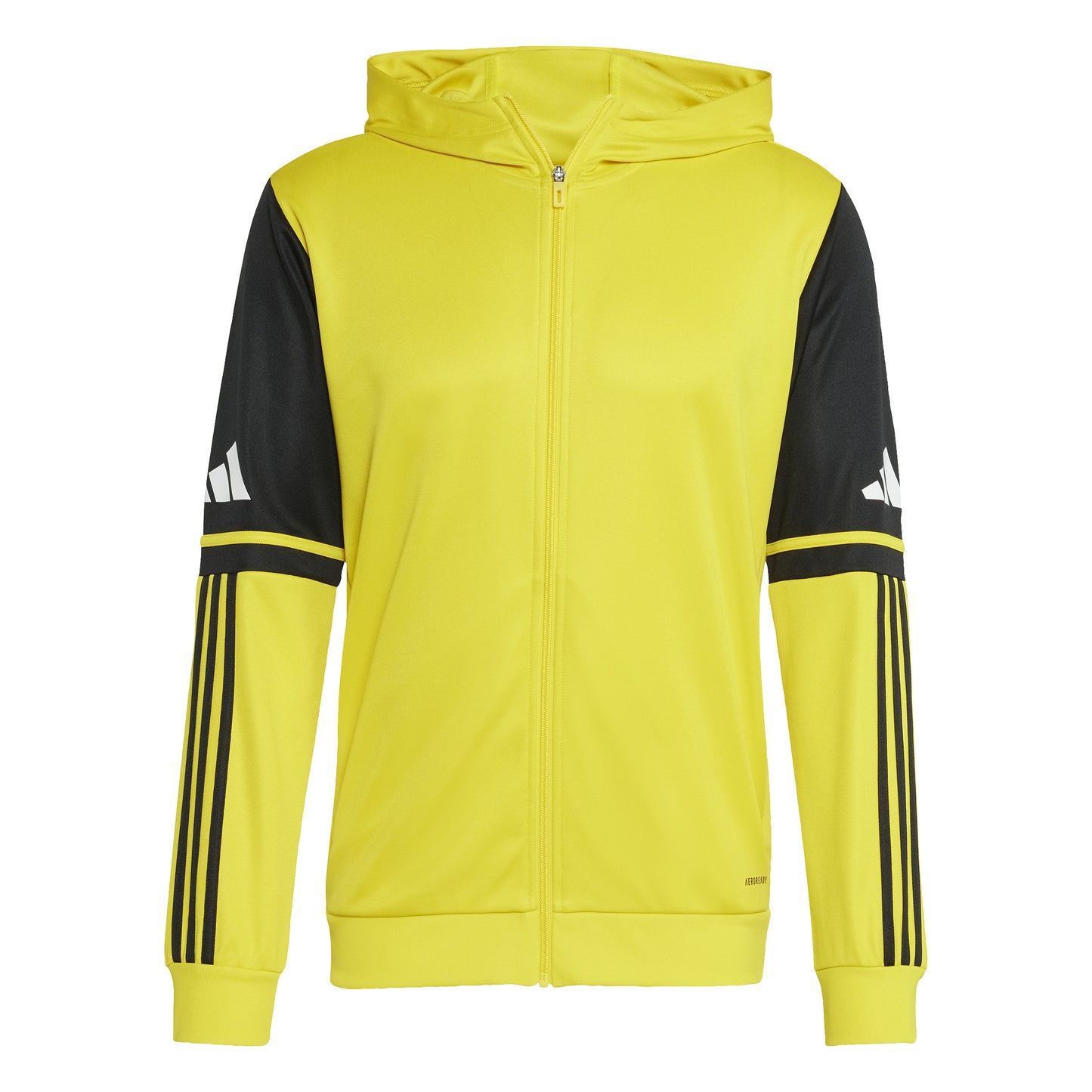 Adidas Squadra 25 Full Zip Hoodie - Team Yellow/Black