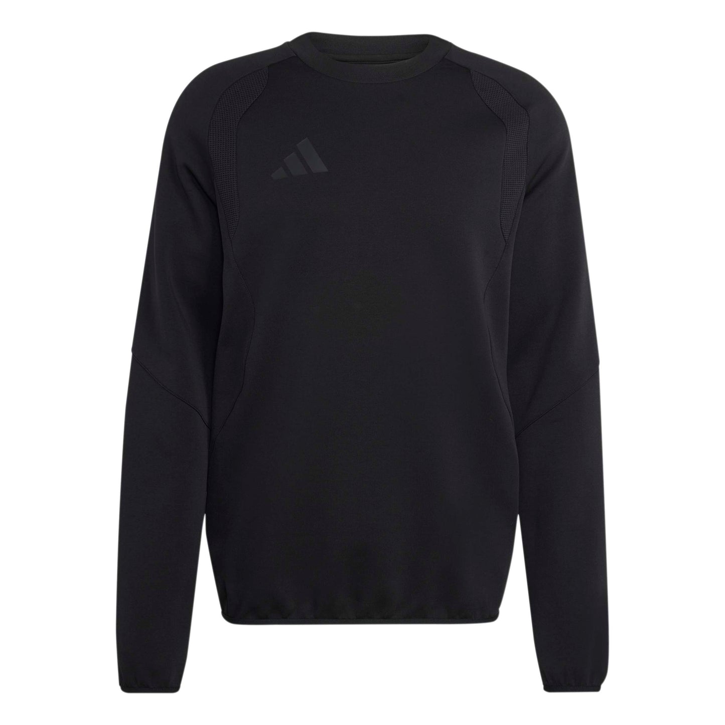 Adidas Tiro Travel Cotton Crew Sweatshirt Black/Black