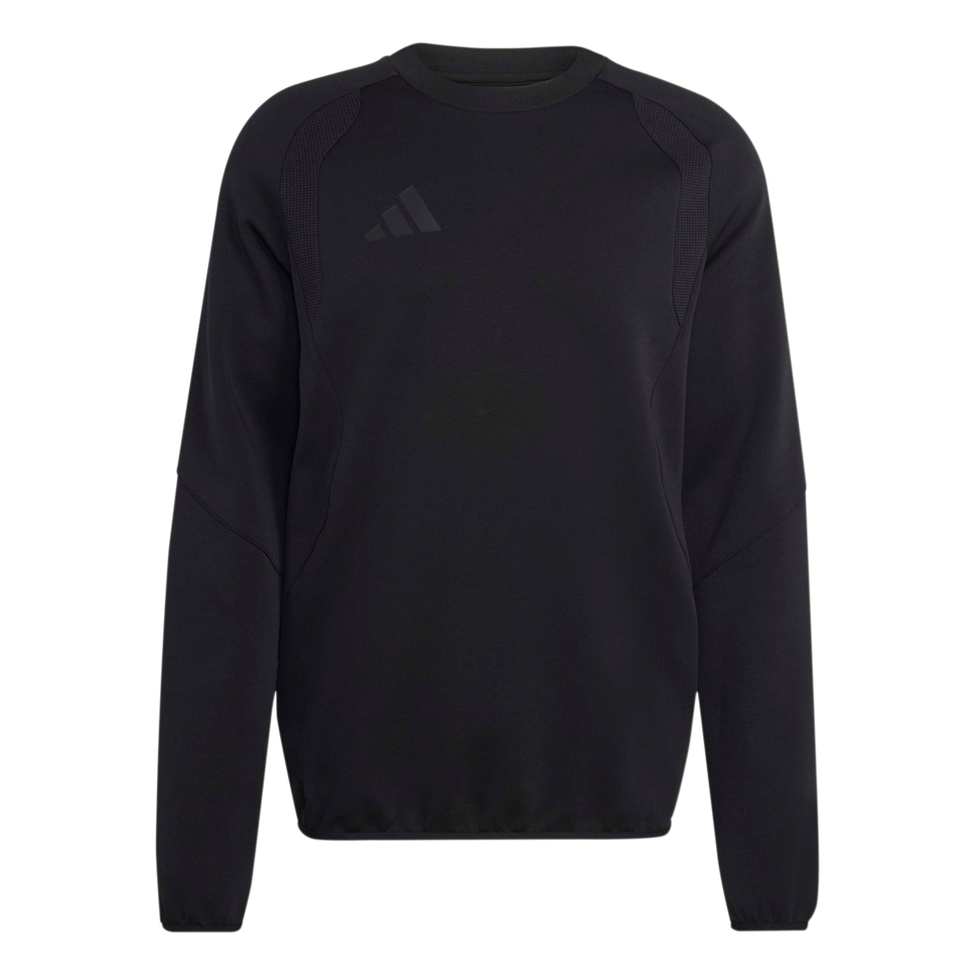 Adidas Tiro Travel Cotton Crew Sweatshirt Black/Black