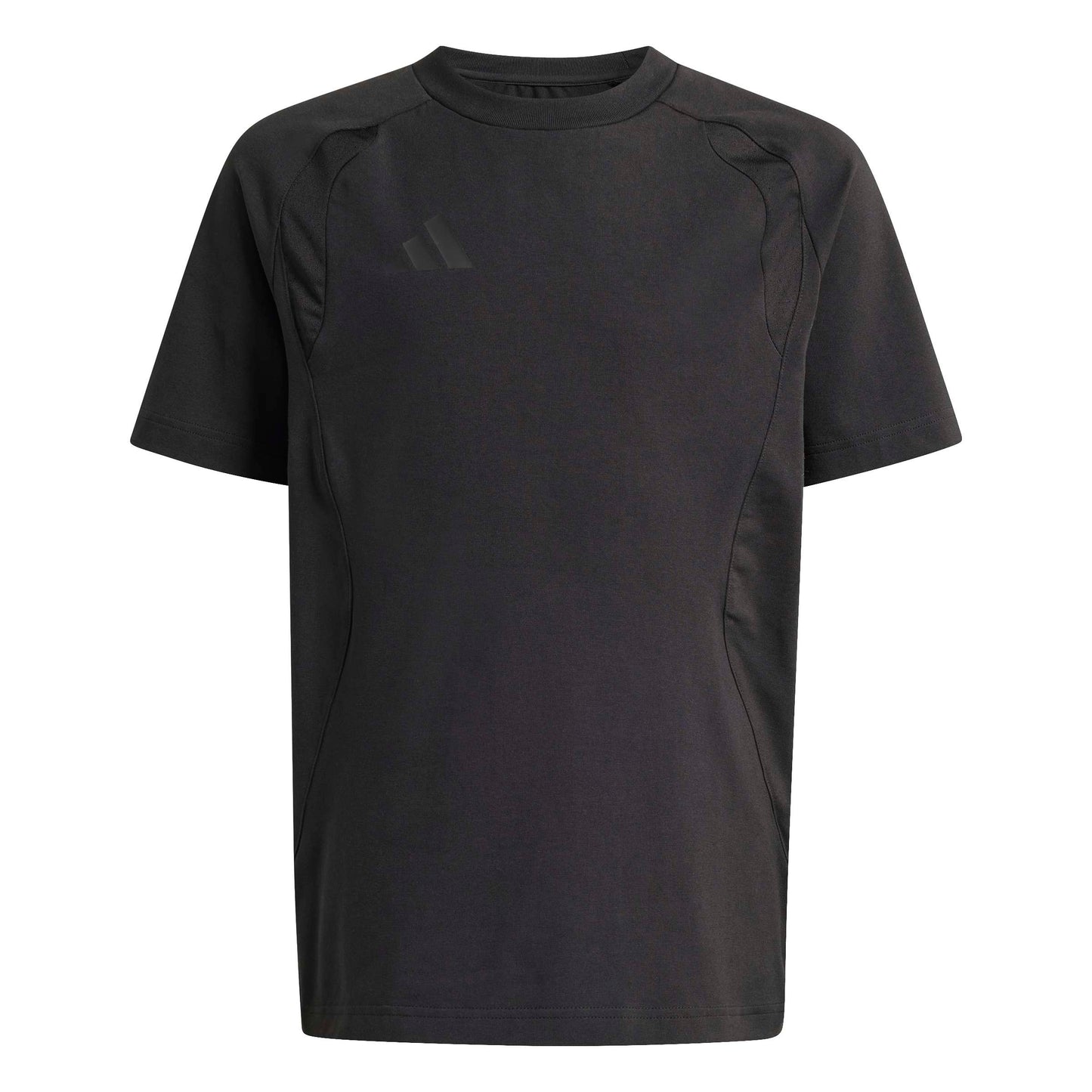 Adidas Junior Tiro Travel SS Cotton Tee Black/Black