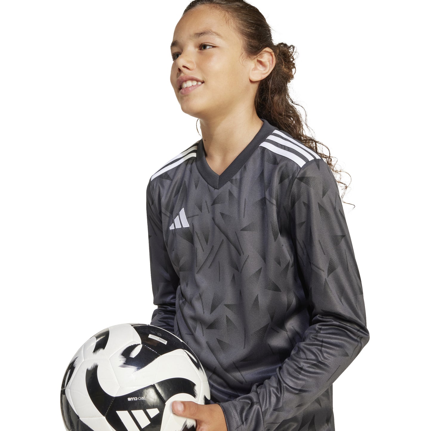 Adidas Junior Team Icon 25 LS Shirt Utility Black/Black