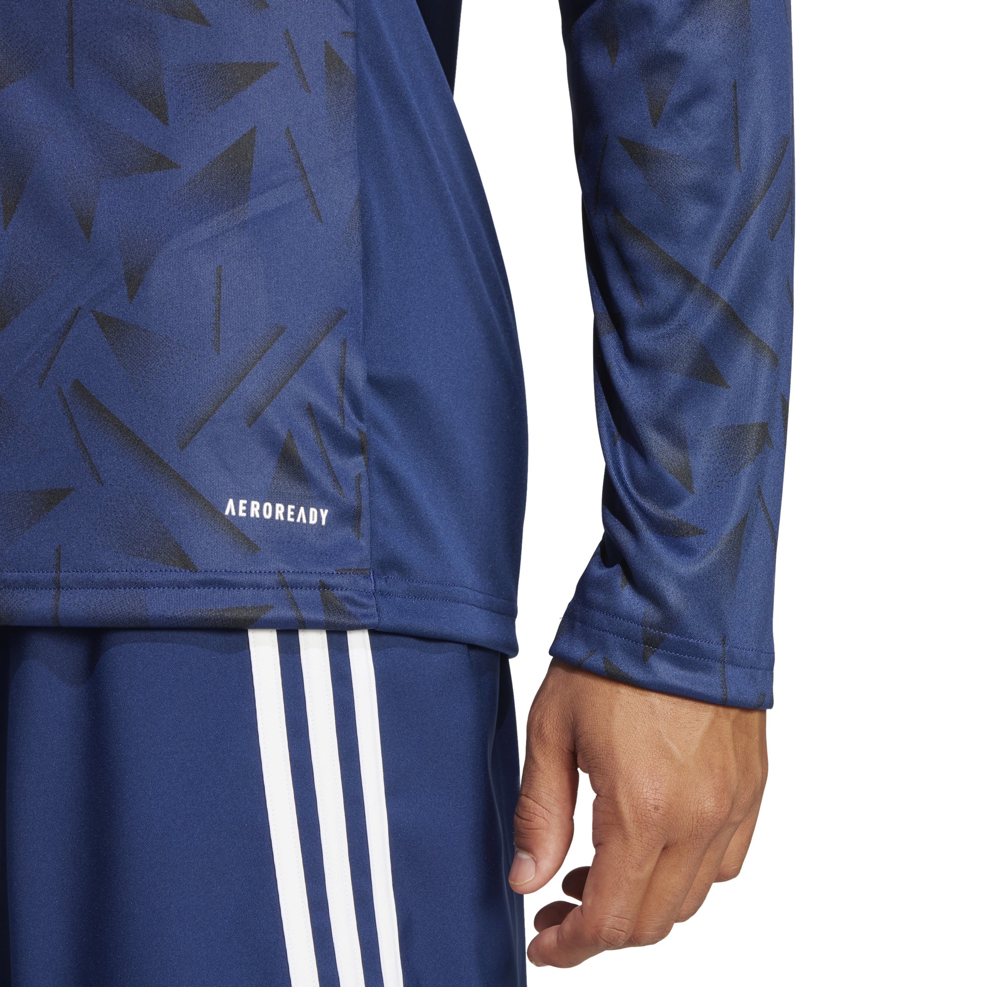 Adidas Team Icon 25 Slim LS Shirt Team Navy Blue 2/White