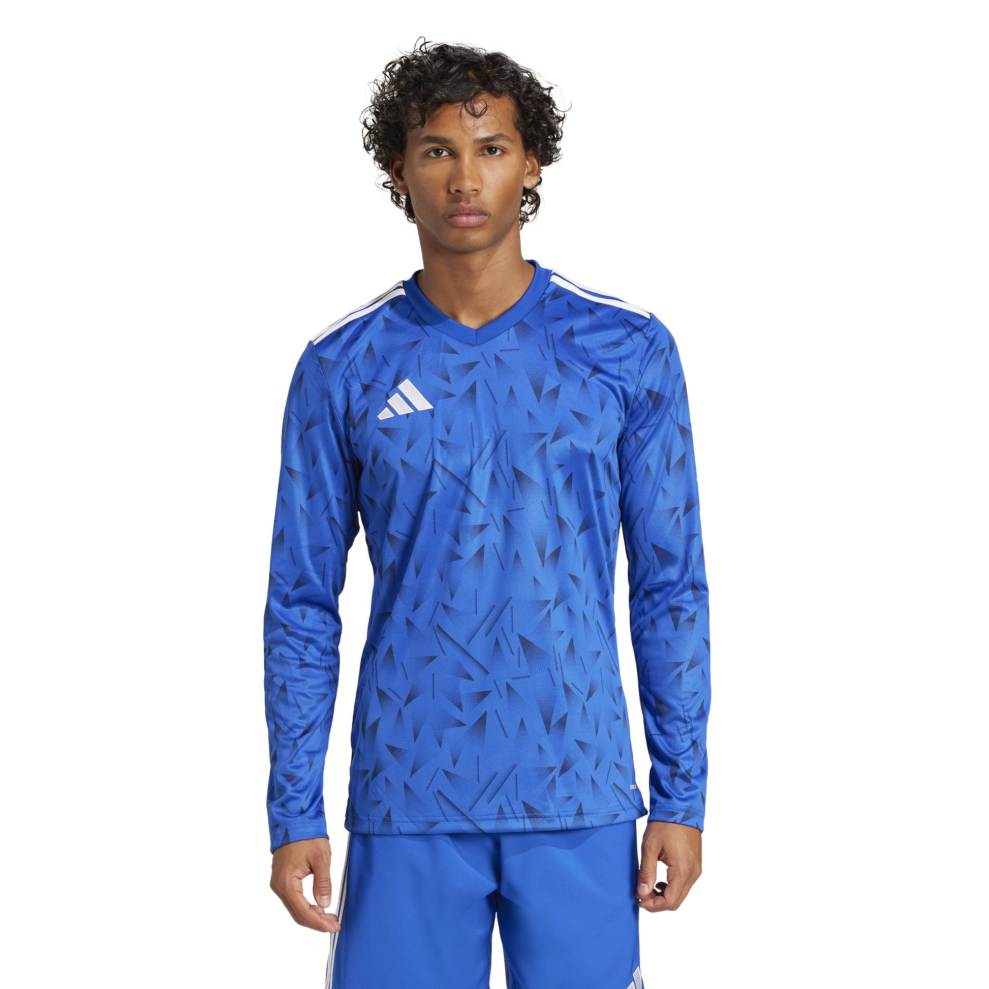 Adidas Team Icon 25 Slim LS Shirt Team Royal Blue/White