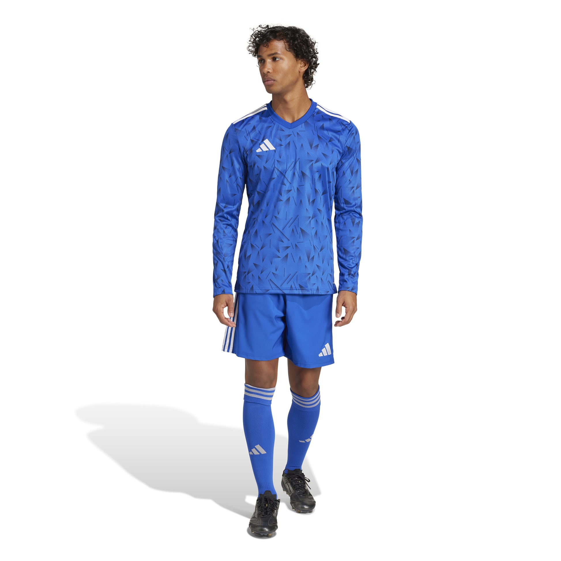 Adidas Team Icon 25 Slim LS Shirt Team Royal Blue/White