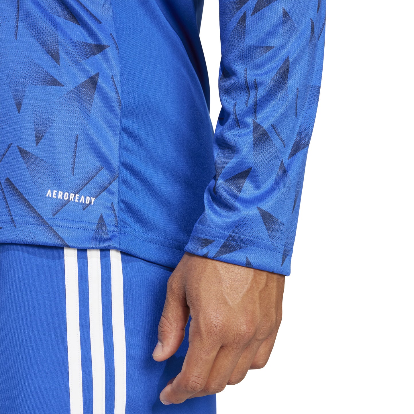 Adidas Team Icon 25 Slim LS Shirt Team Royal Blue/White