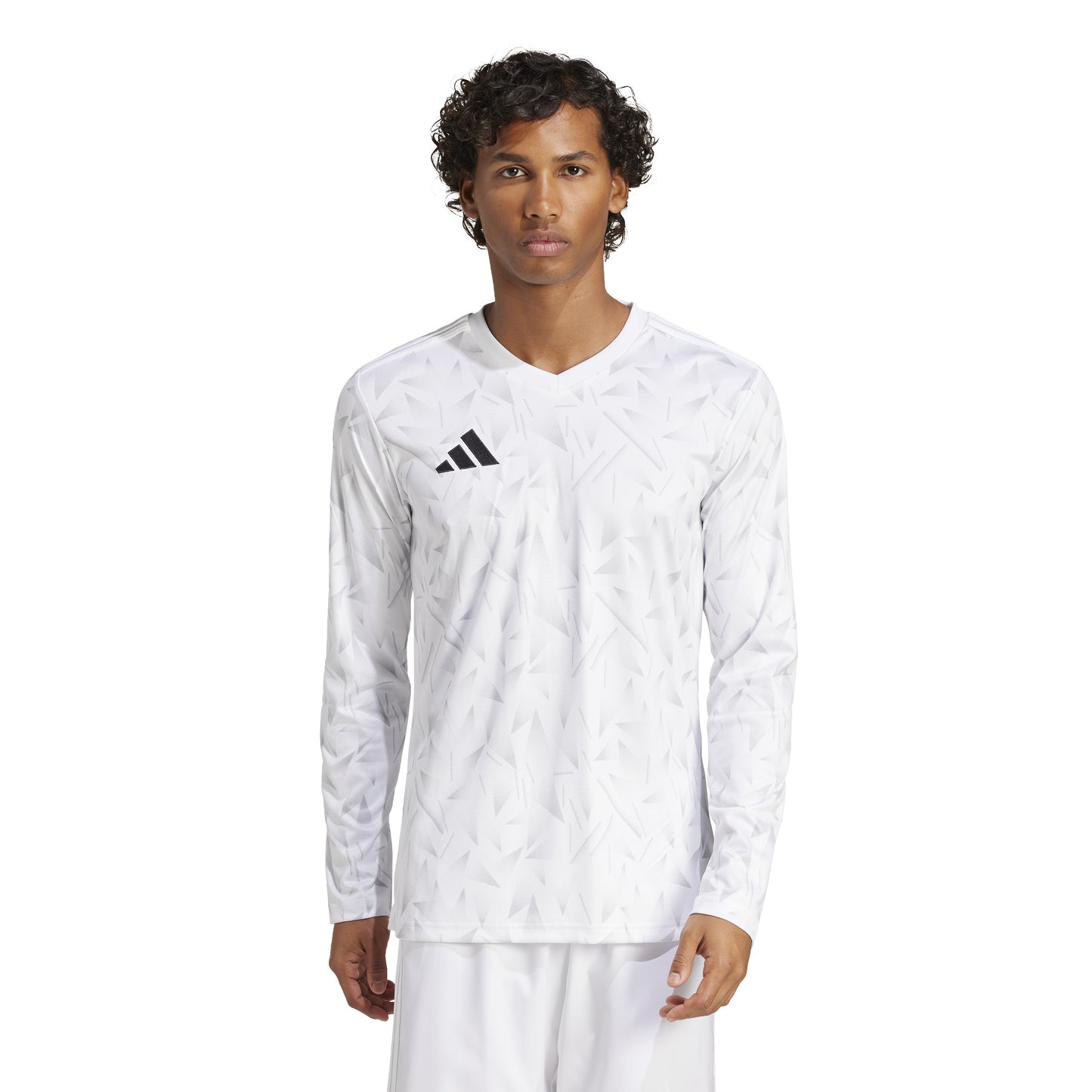 Adidas Team Icon 25 Slim LS Shirt White/White