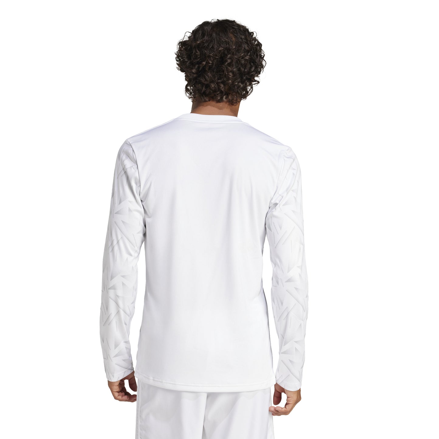 Adidas Team Icon 25 Slim LS Shirt White/White