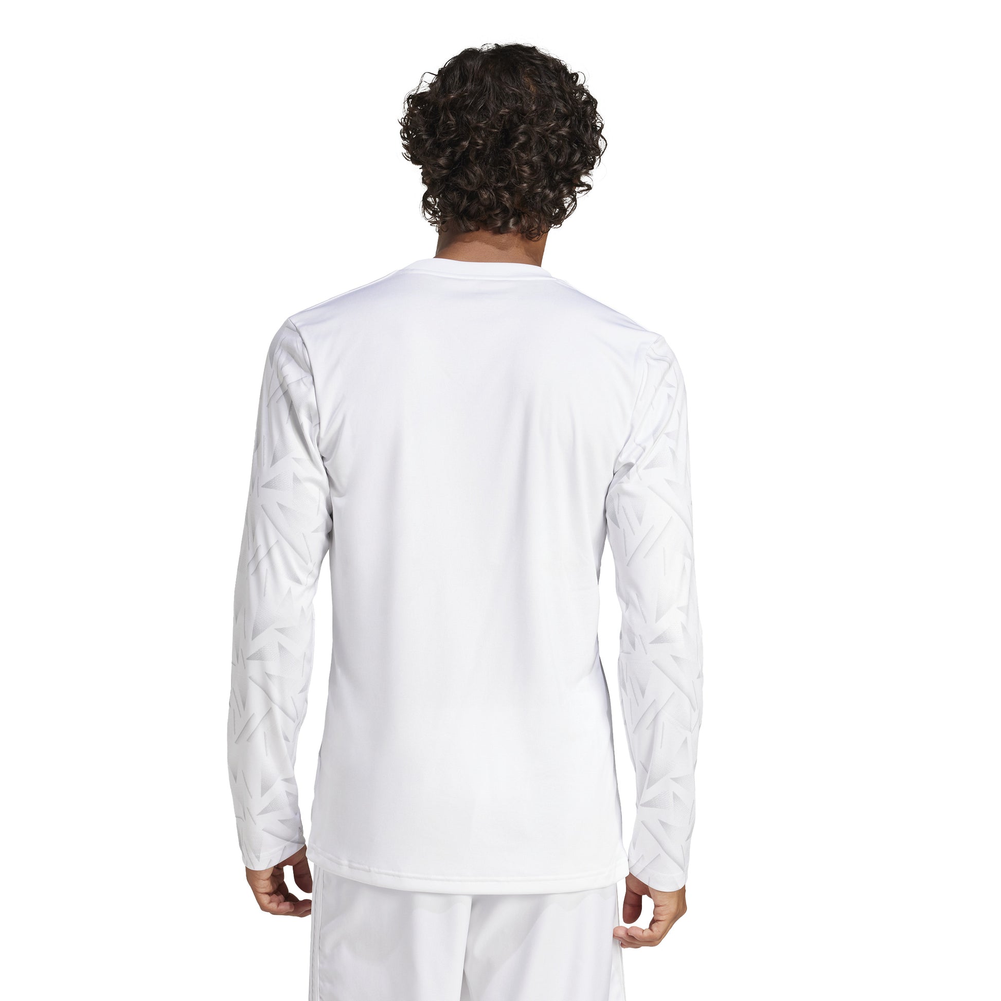 Adidas Team Icon 25 Slim LS Shirt White/White