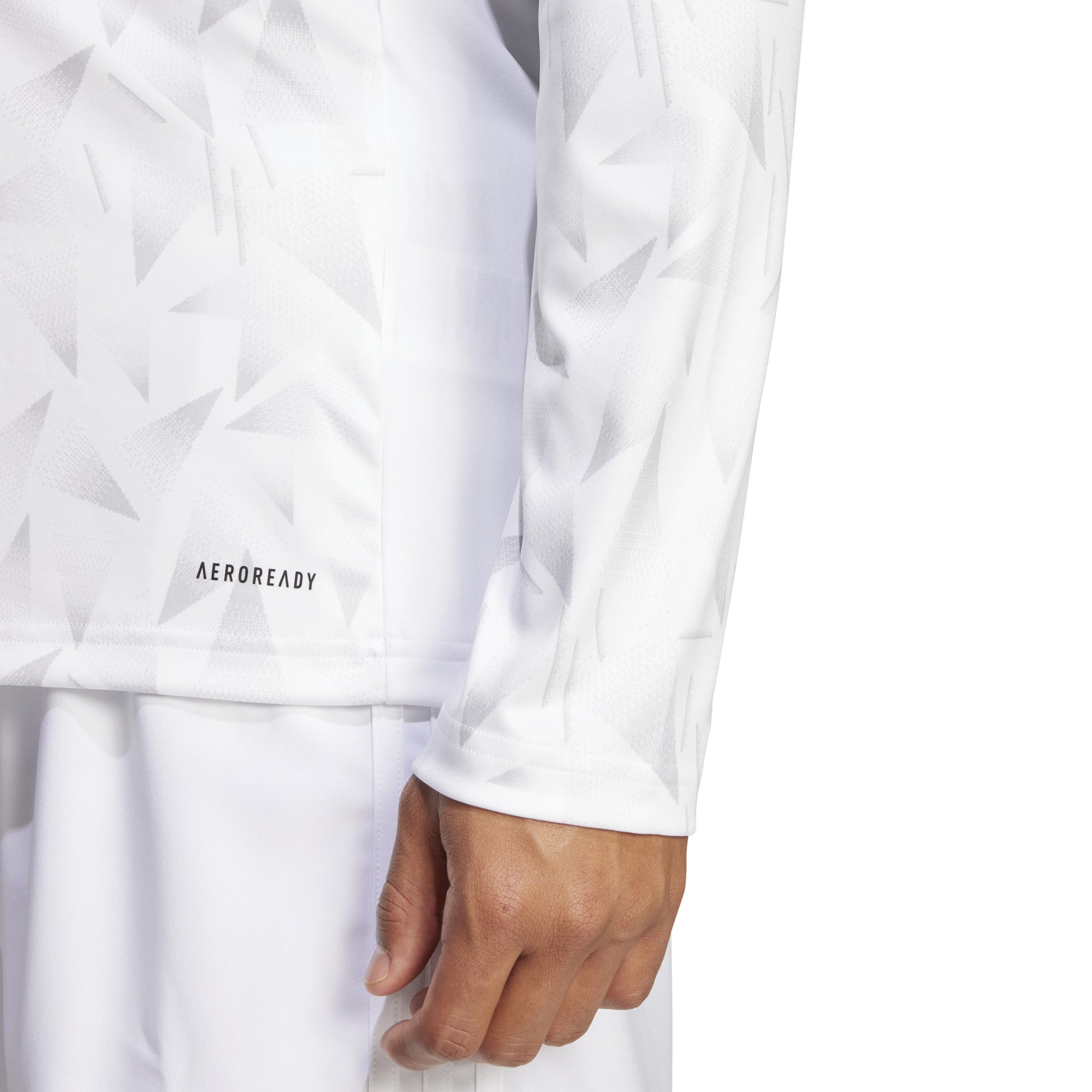 Adidas Team Icon 25 Slim LS Shirt White/White