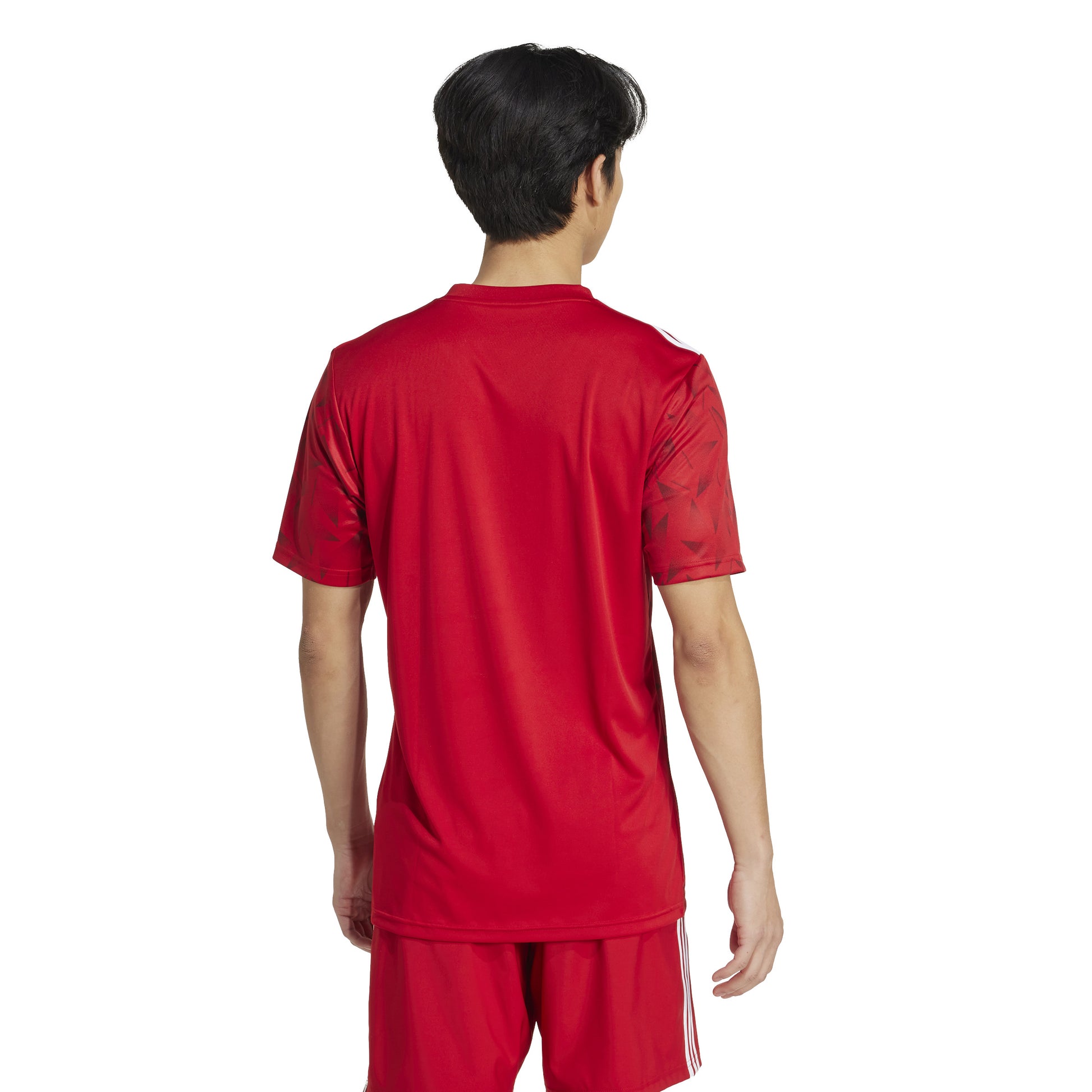 Adidas Team Icon 25 Slim SS Shirt Team Power Red 2/White