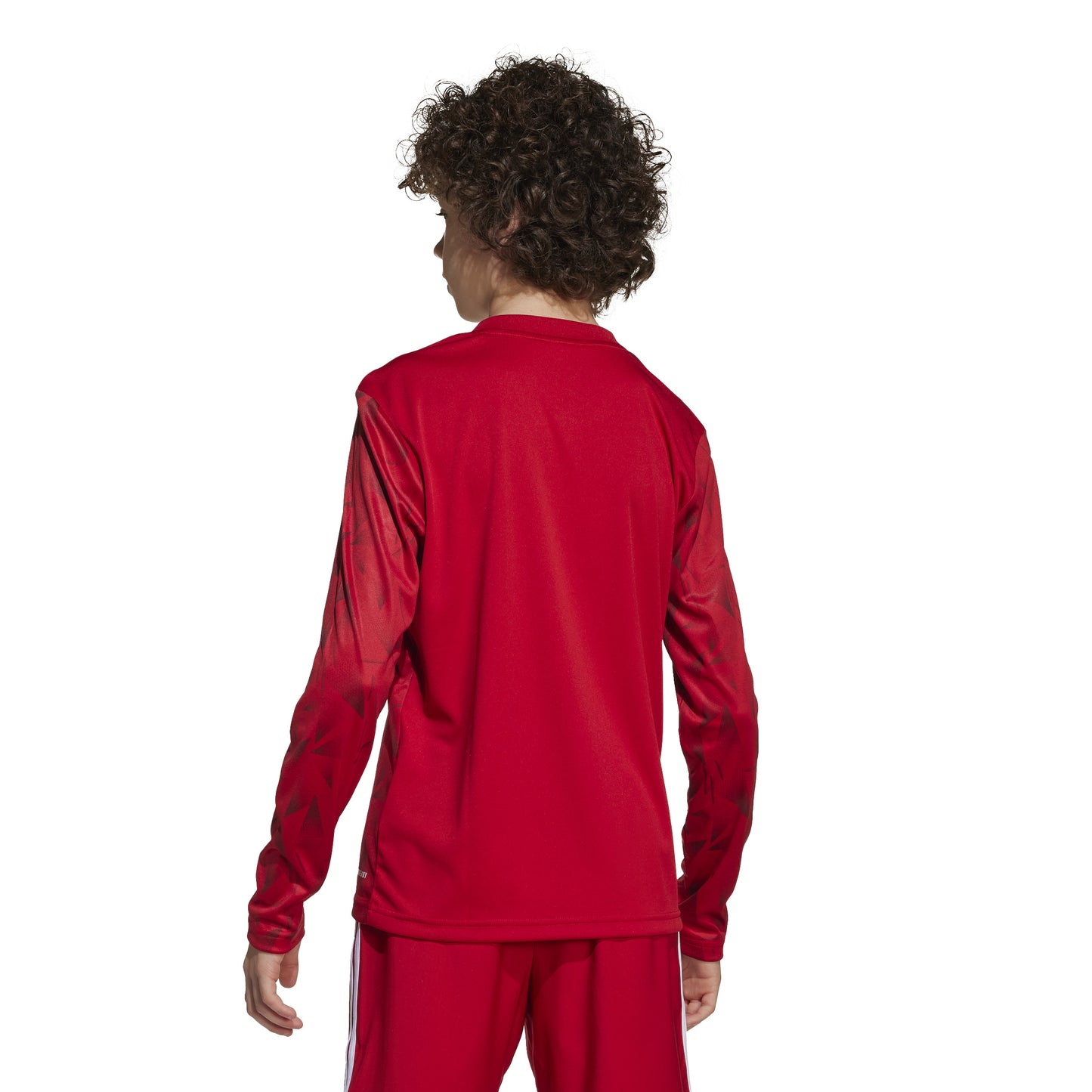Adidas Junior Team Icon 25 LS Shirt Team Power Red 2/White