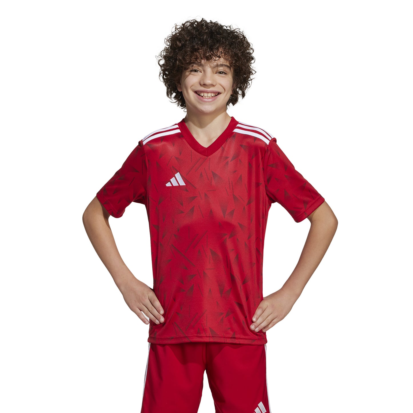 Adidas Junior Team Icon 25 SS Shirt Team Power Red 2/White
