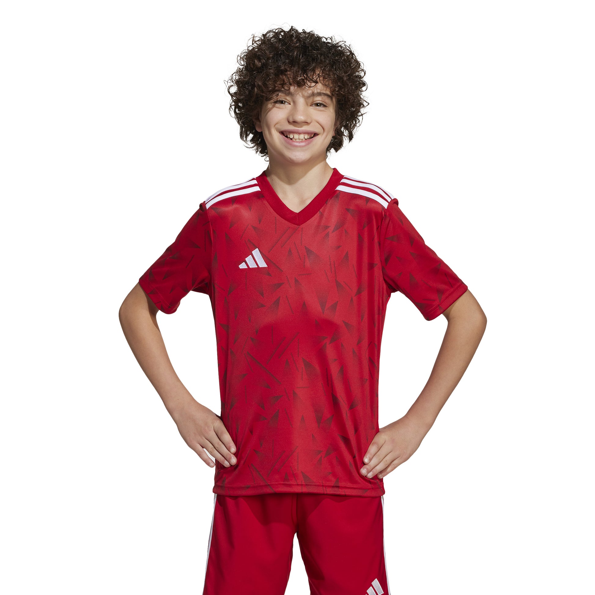 Adidas Junior Team Icon 25 SS Shirt Team Power Red 2/White