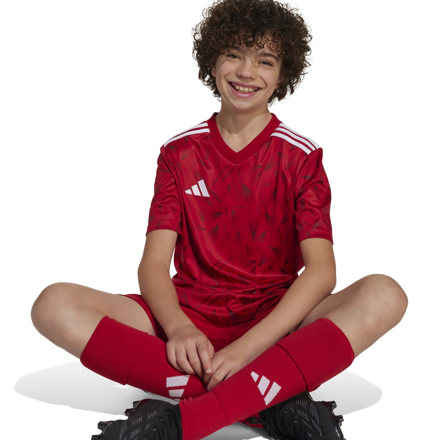 Adidas Junior Team Icon 25 SS Shirt Team Power Red 2/White