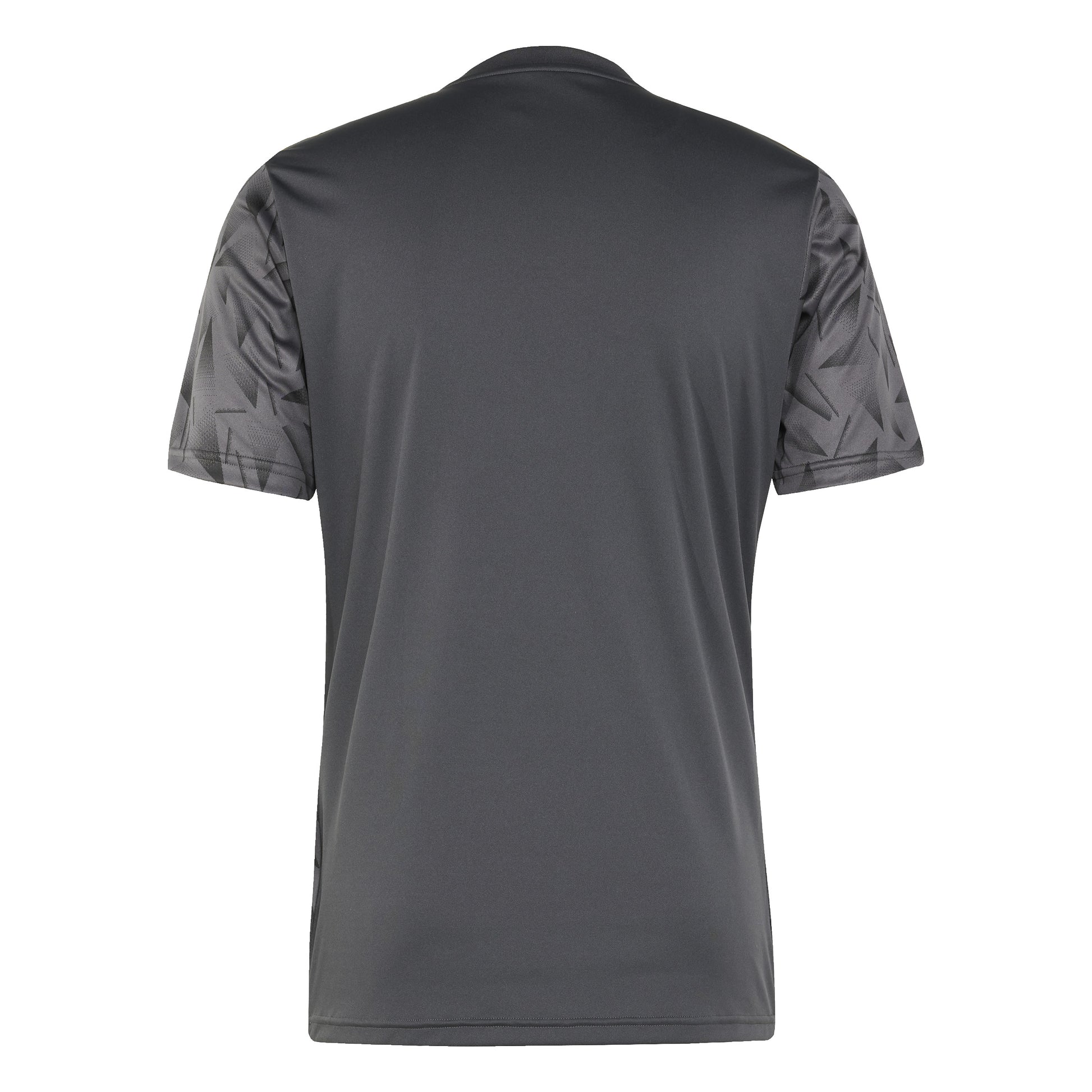 Adidas Team Icon 25 Slim SS Shirt Utility Black/Dark Football Gold