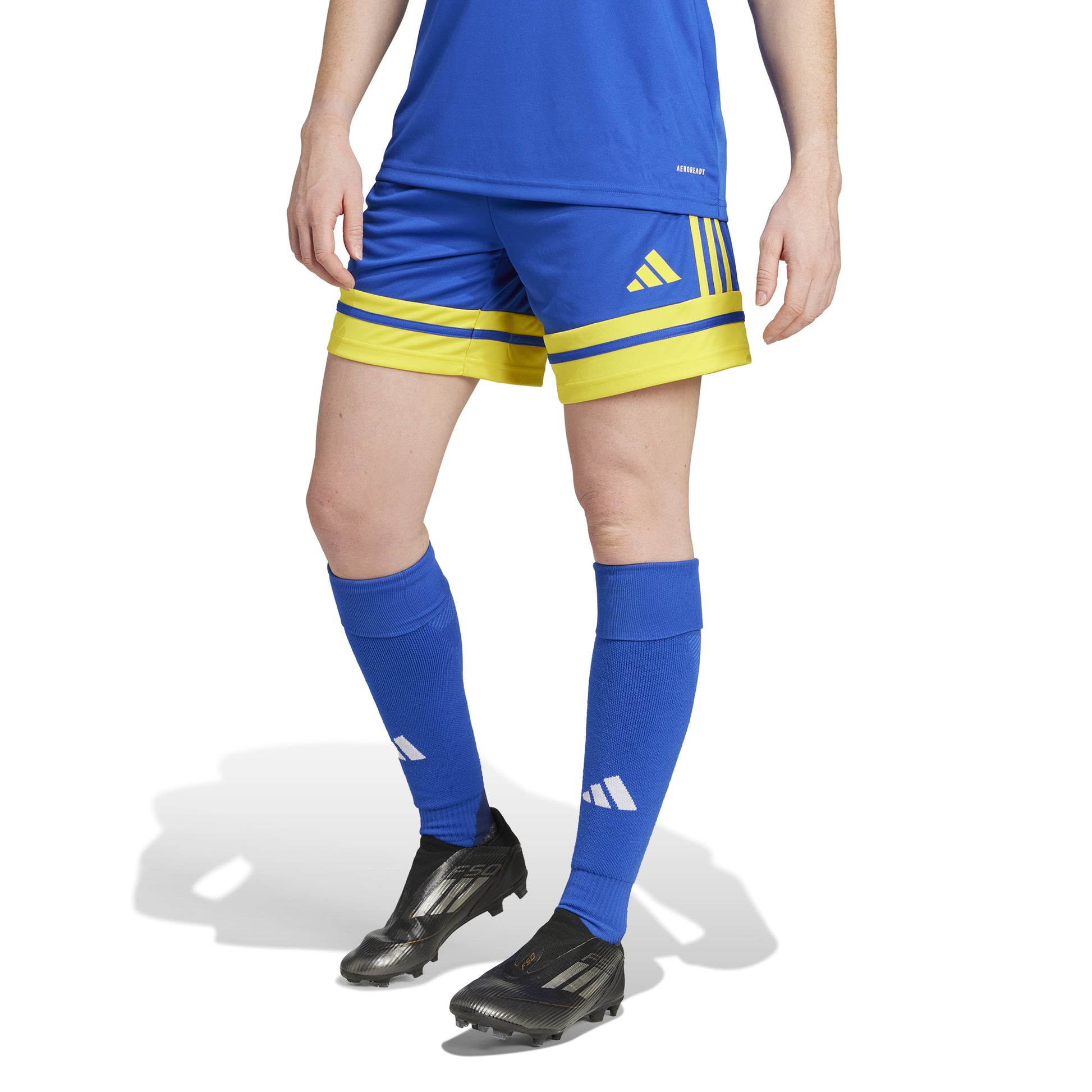 Adidas Squadra 25 Shorts - Team Royal Blue/Team Yellow