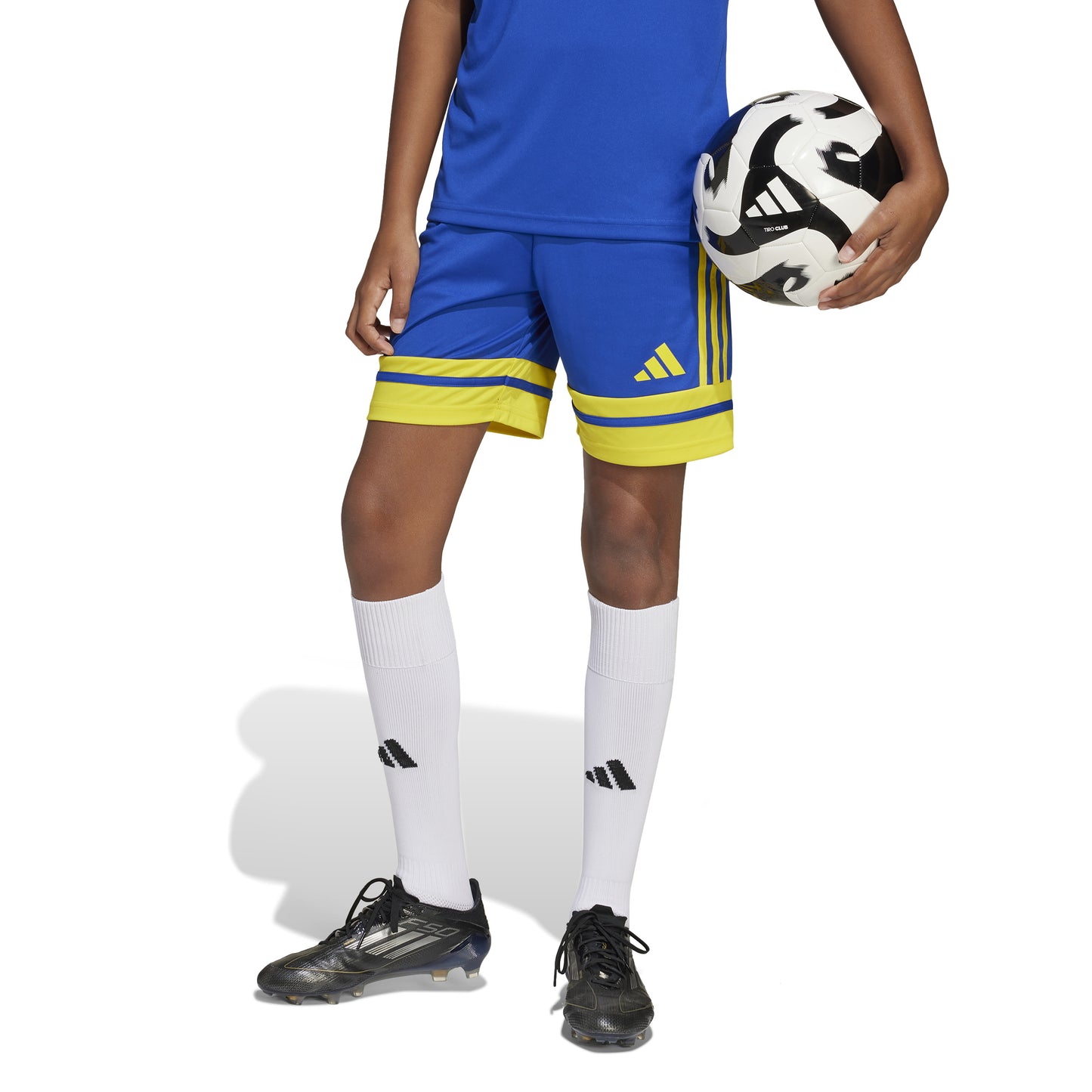 Adidas Squadra 25 Shorts - Team Royal Blue/Team Yellow