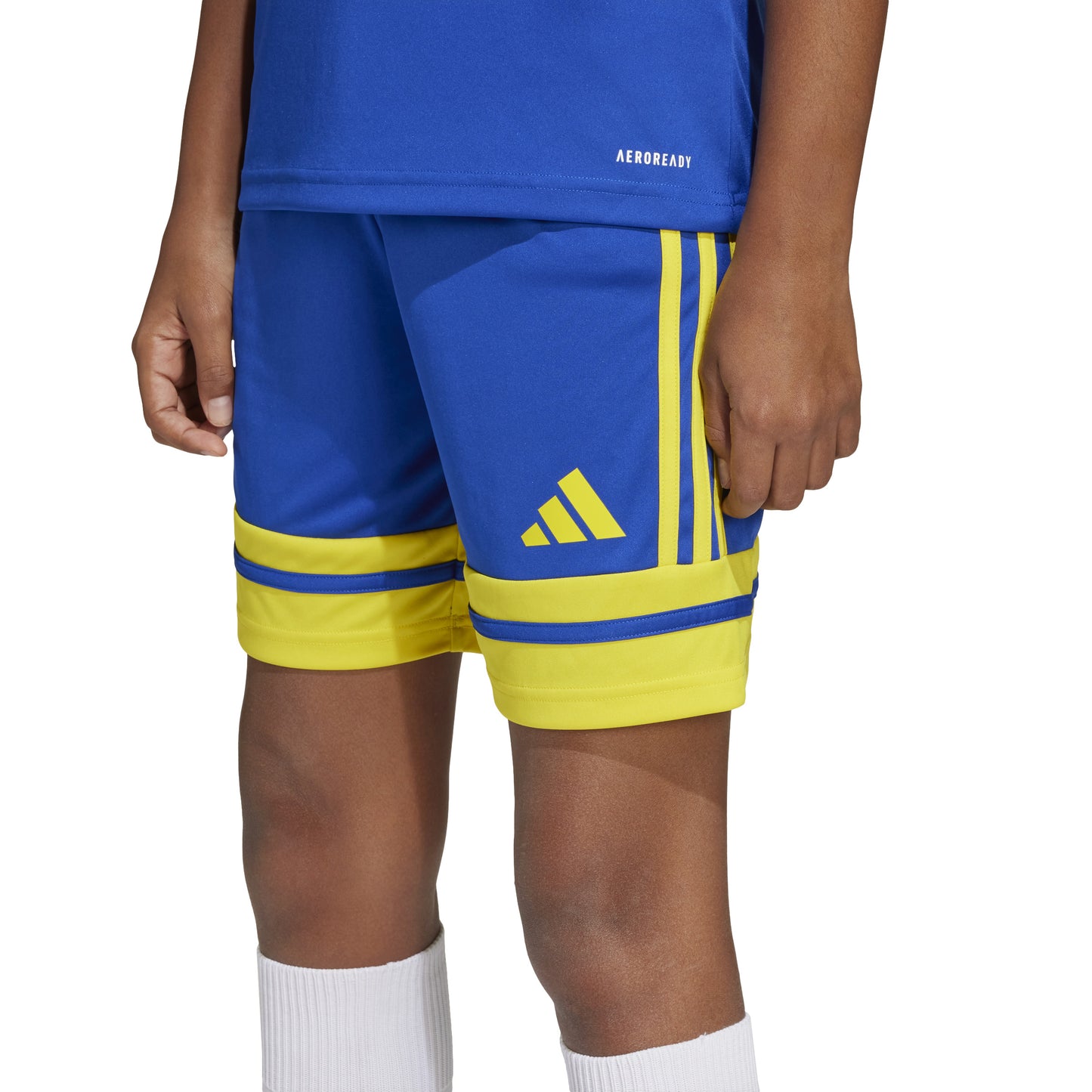 Adidas Squadra 25 Shorts - Team Royal Blue/Team Yellow