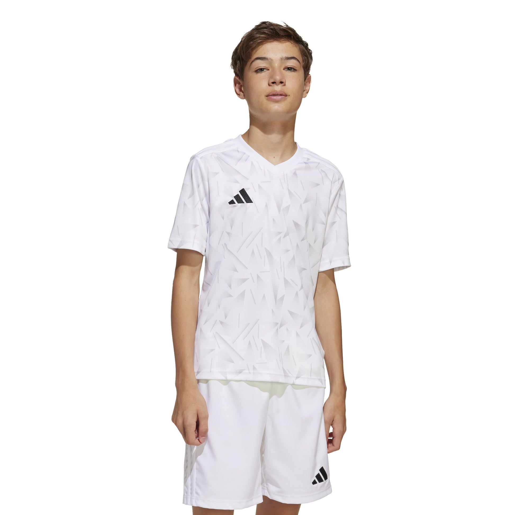 Adidas Junior Team Icon 25 SS Shirt White/Black