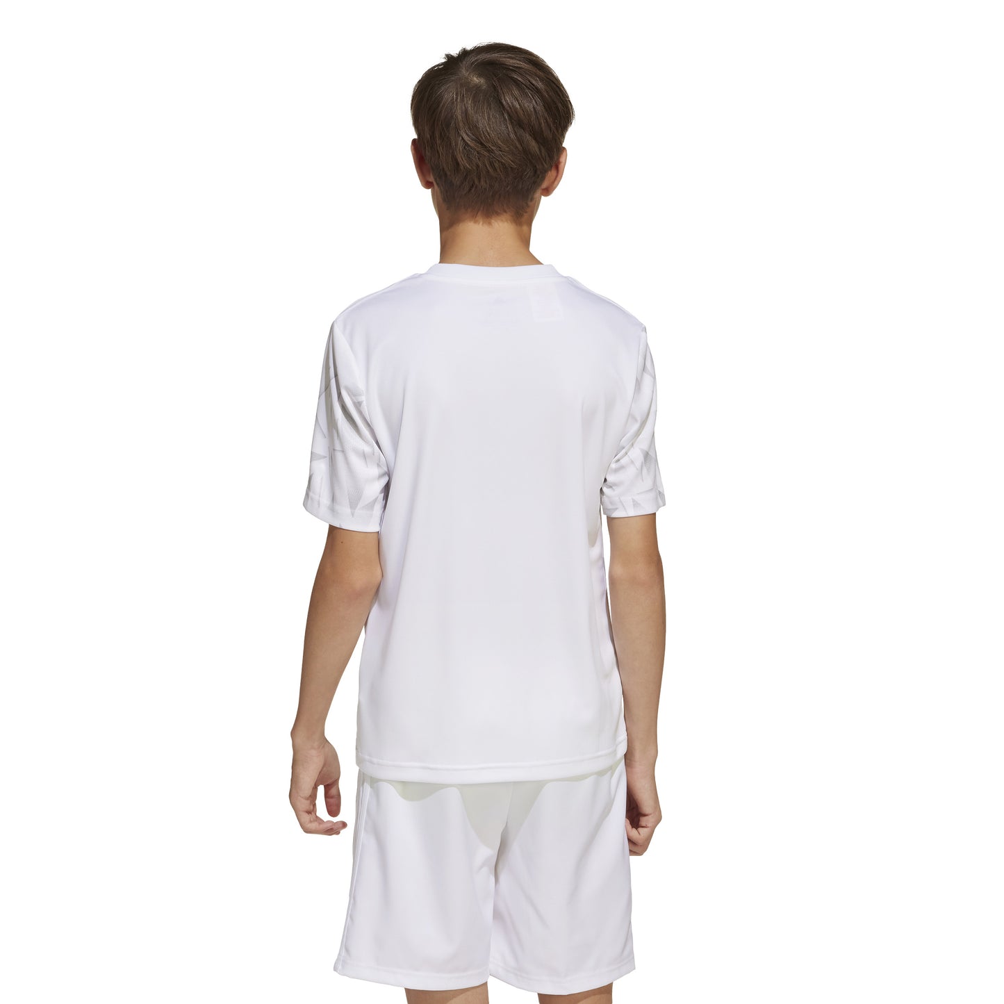 Adidas Junior Team Icon 25 SS Shirt White/Black
