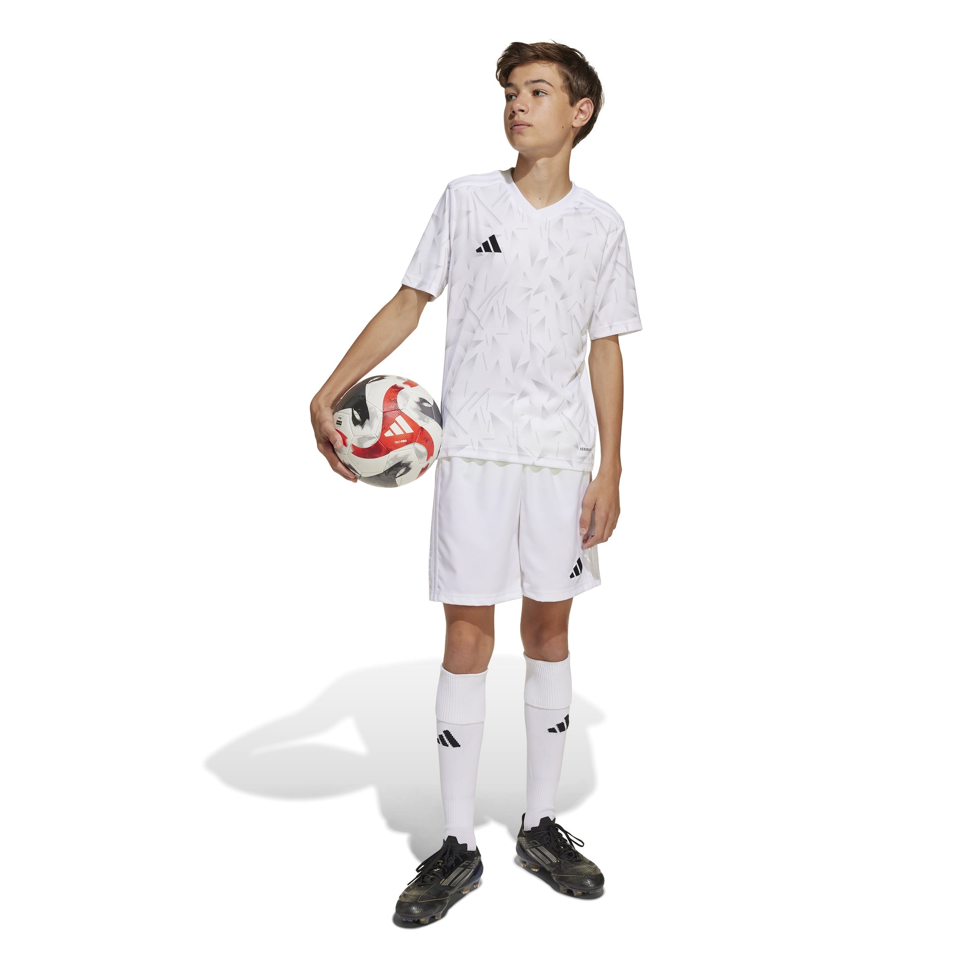 Adidas Junior Team Icon 25 SS Shirt White/Black