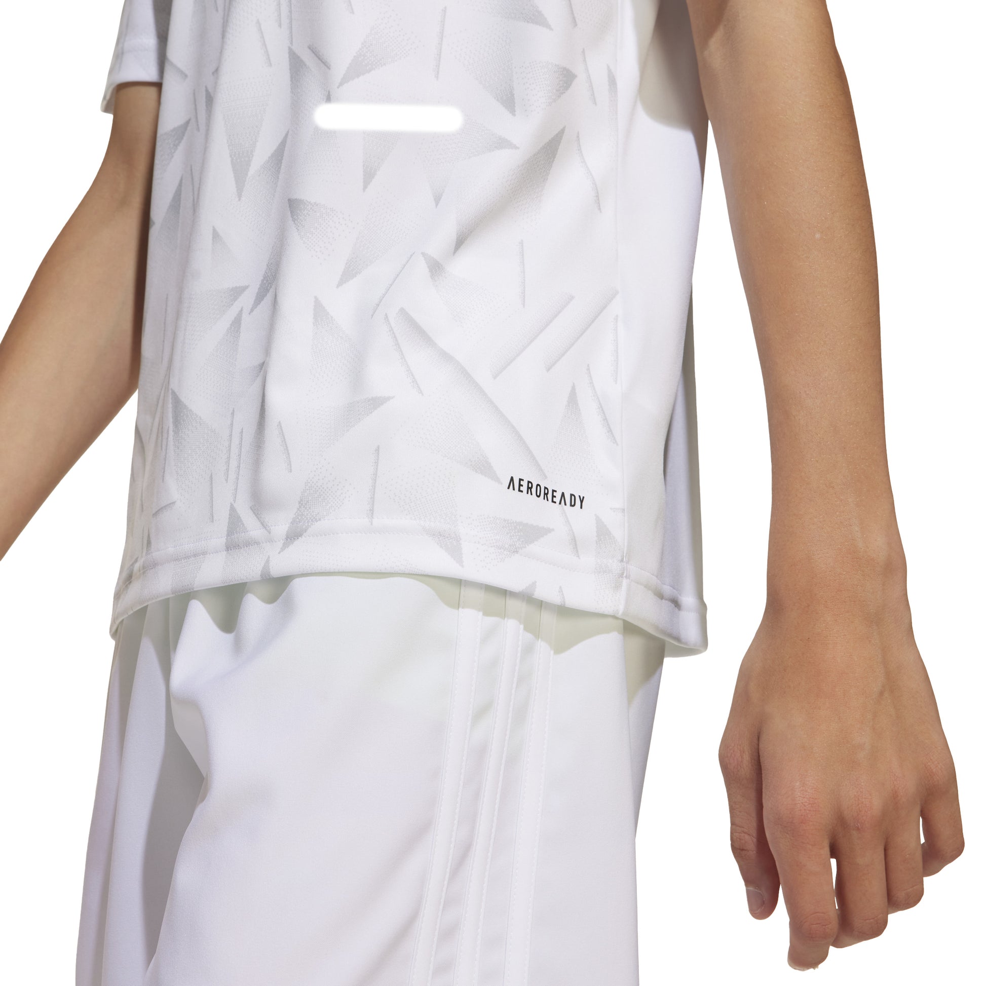 Adidas Junior Team Icon 25 SS Shirt White/Black