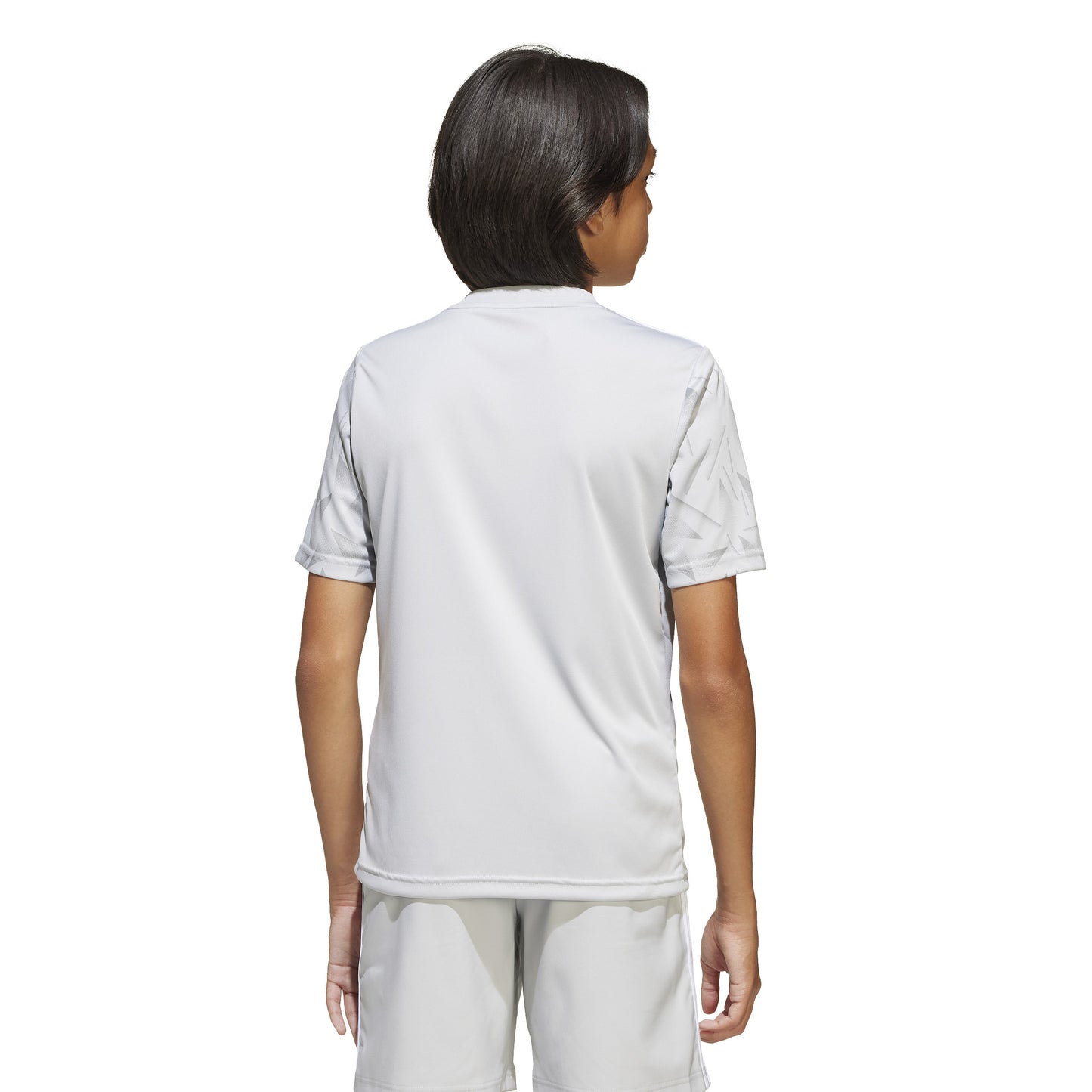 Adidas Junior Team Icon 25 SS Shirt Team Light Grey/White