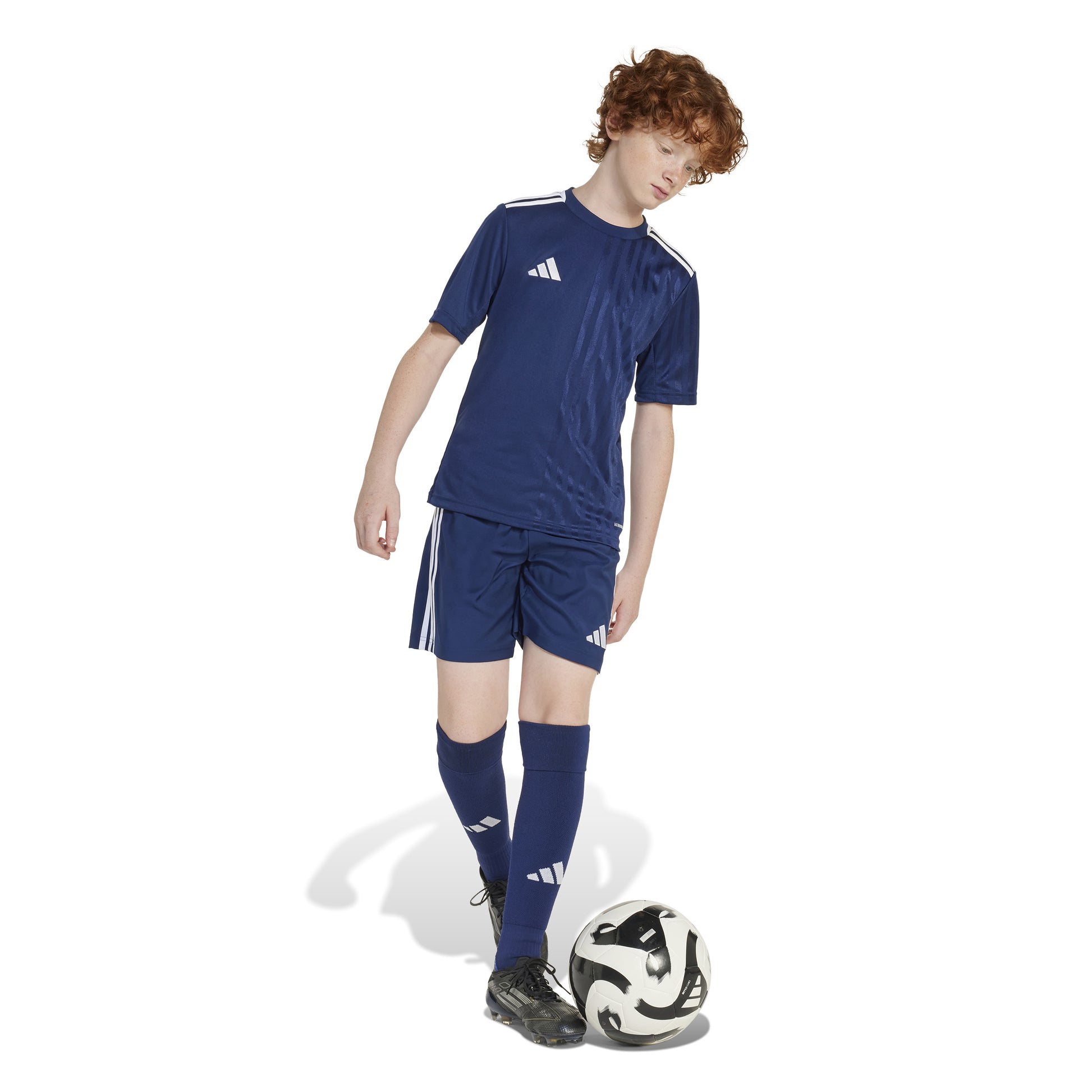 Adidas Junior Tastigo 25 Shorts Team Navy Blue 2/White