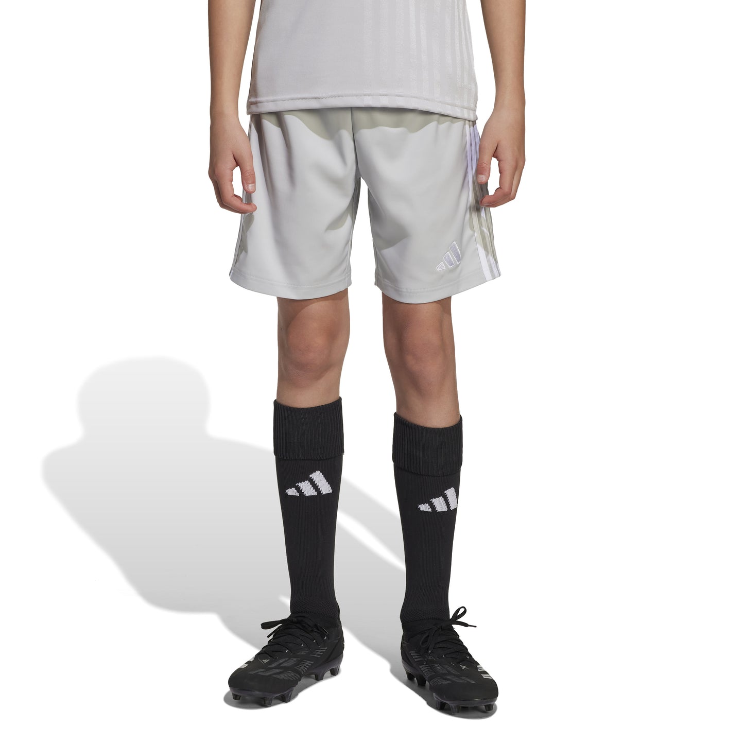 Adidas Junior Tastigo 25 Shorts Team Light Grey/White