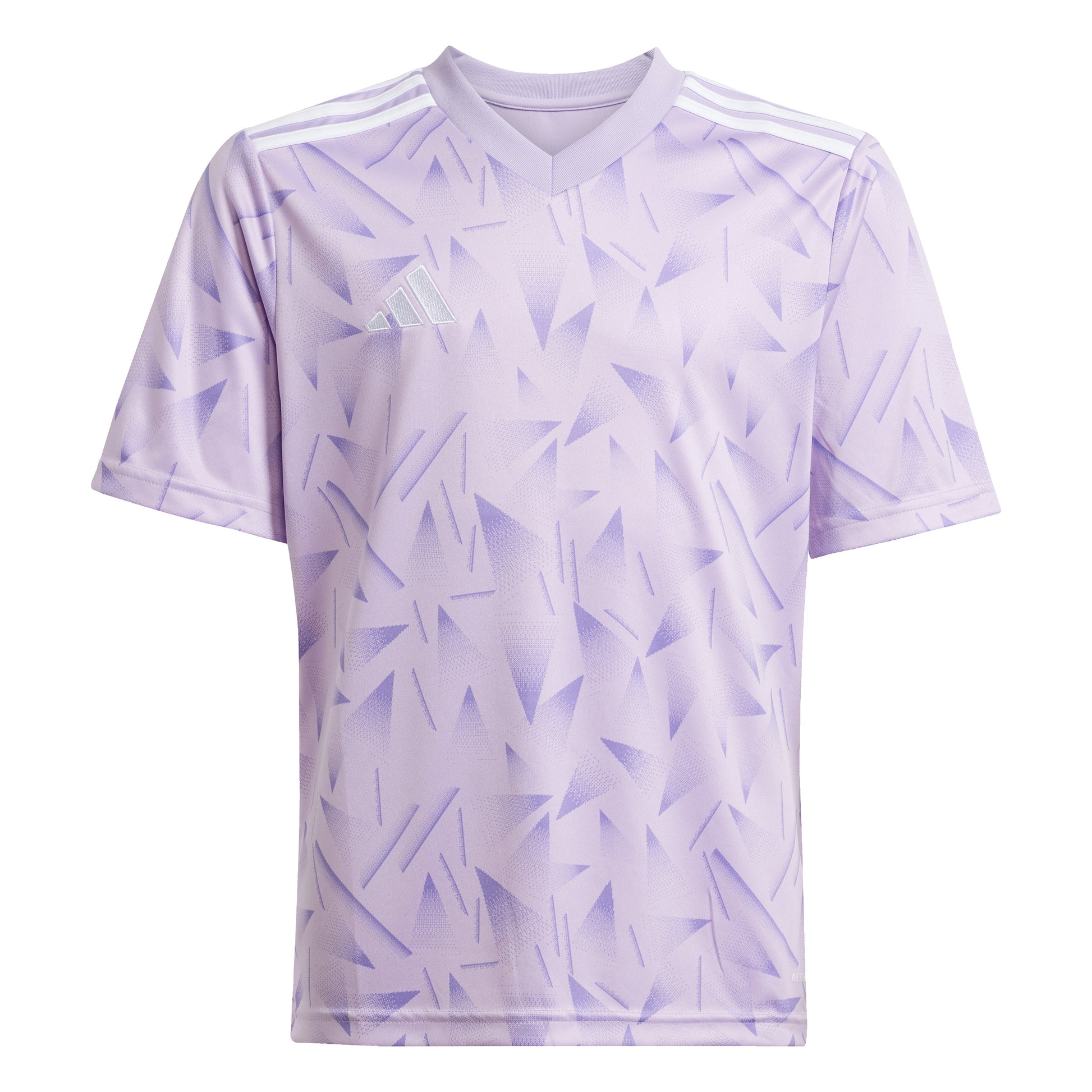 Adidas Junior Team Icon 25 SS Shirt Purple Glow/White