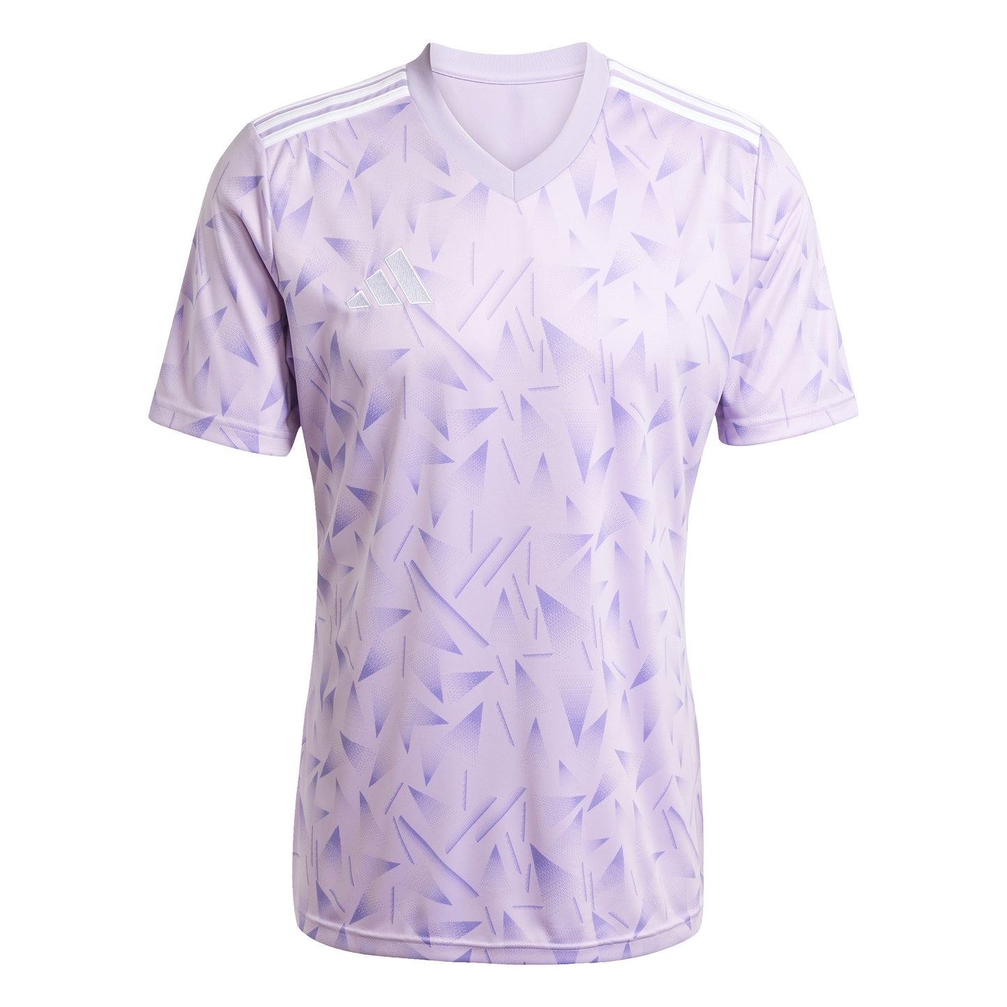 Adidas Team Icon 25 Slim SS Shirt Purple Glow/White