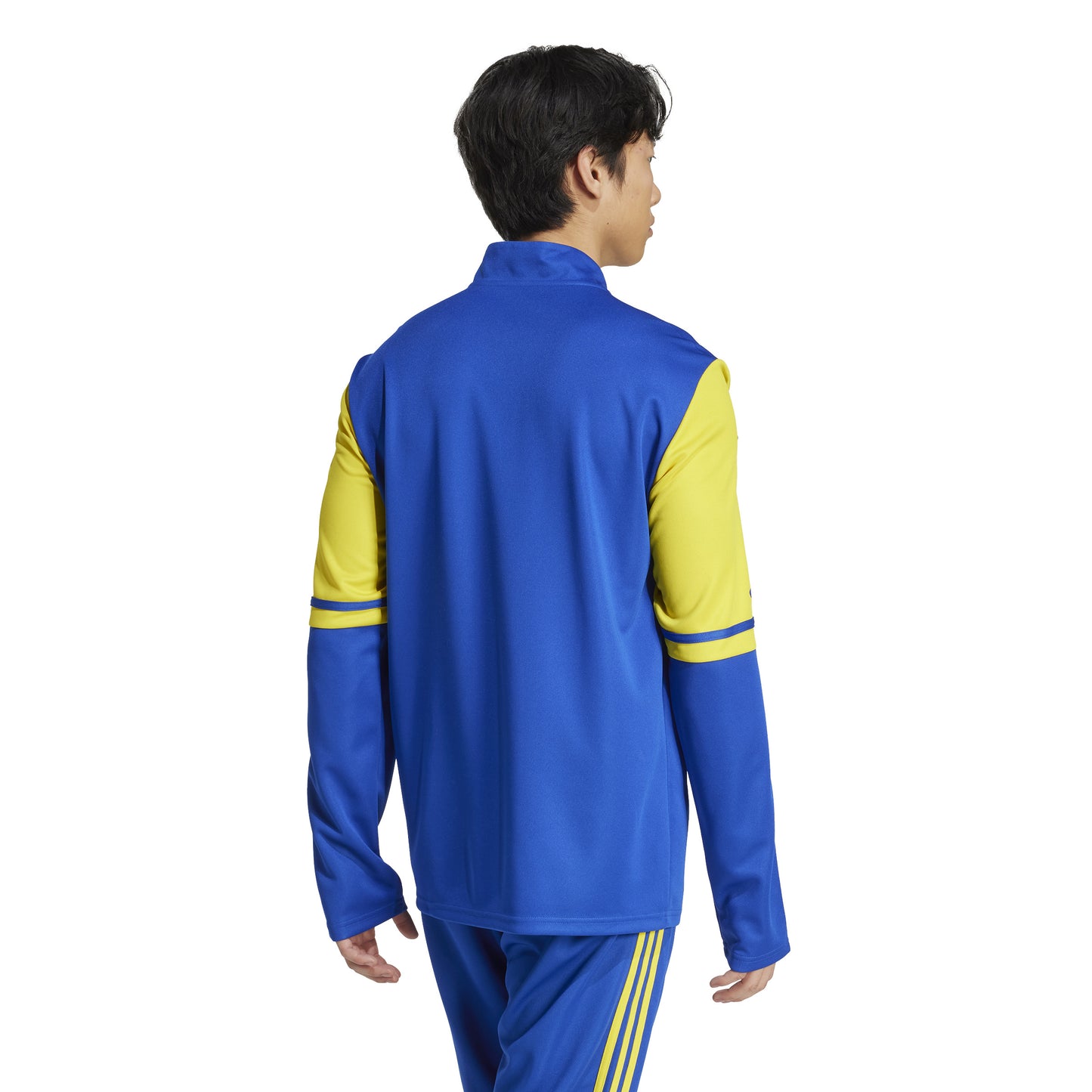 Adidas Squadra 25 1/4 Zip Training Top - Team Royal Blue/Team Yellow