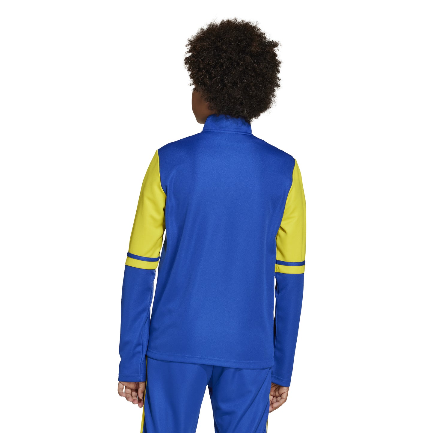 Adidas Squadra 25 1/4 Zip Training Top - Team Royal Blue/Team Yellow