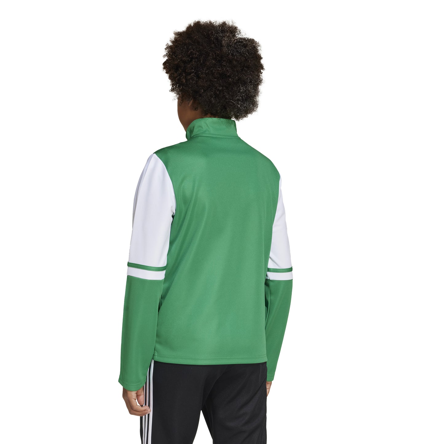 Adidas Squadra 25 1/4 Zip Training Top - Team Green/White
