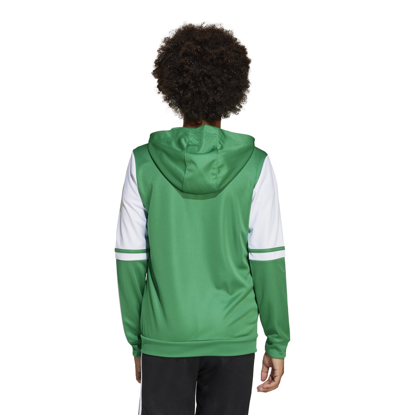 Adidas Squadra 25 Full Zip Hoodie - Team Green/White