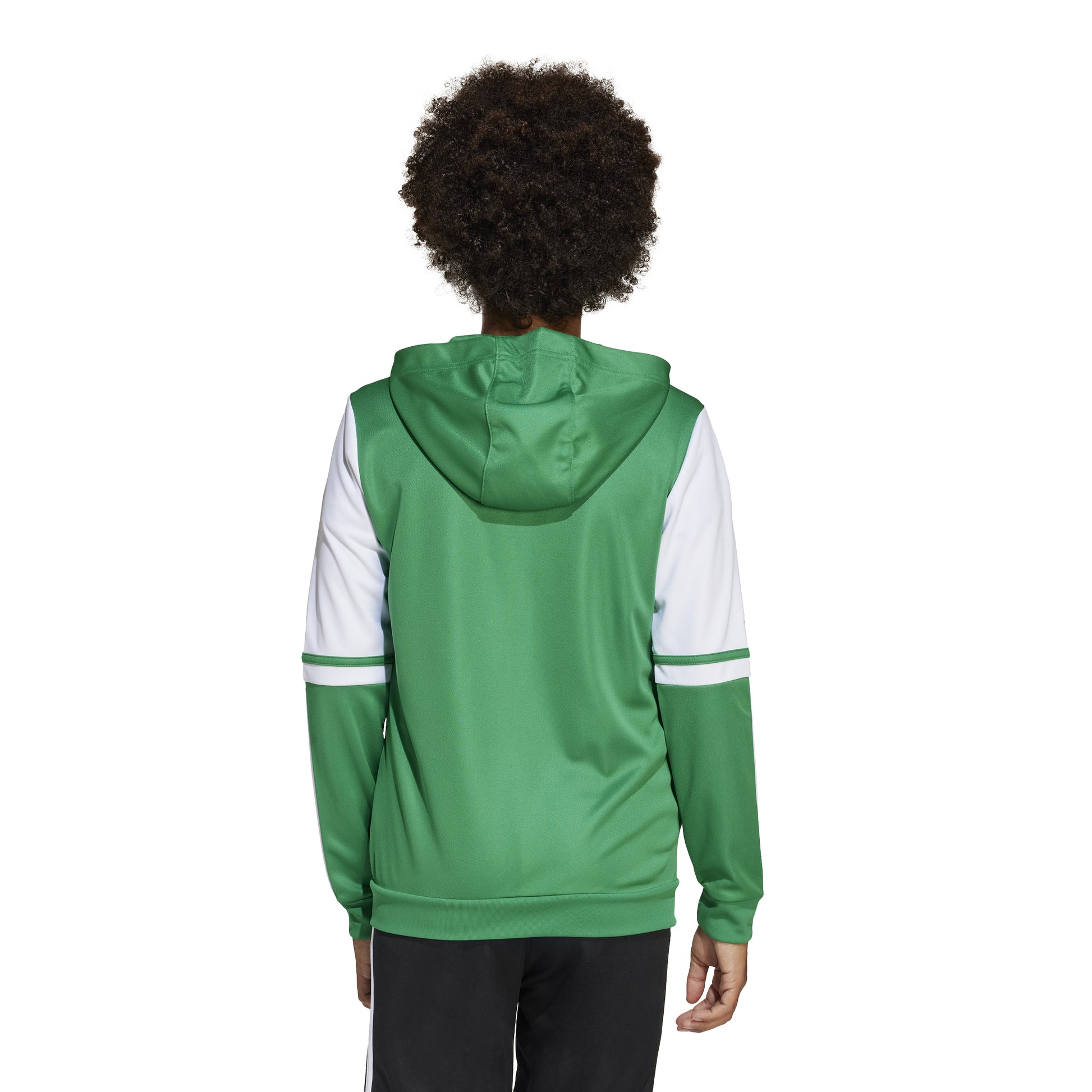 Adidas Squadra 25 Full Zip Hoodie - Team Green/White