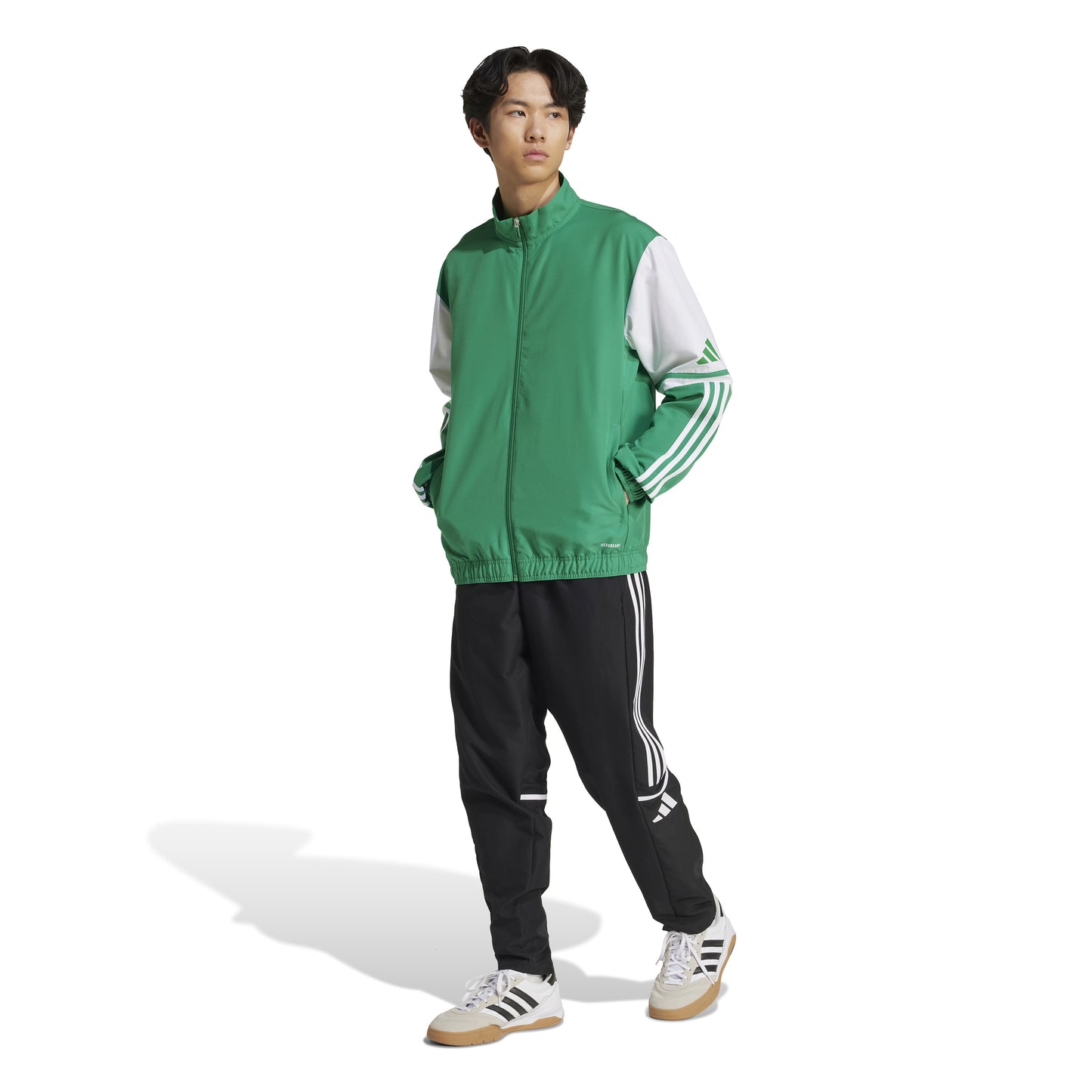 Adidas Squadra 25 Presentation Track Jacket - Team Green/White