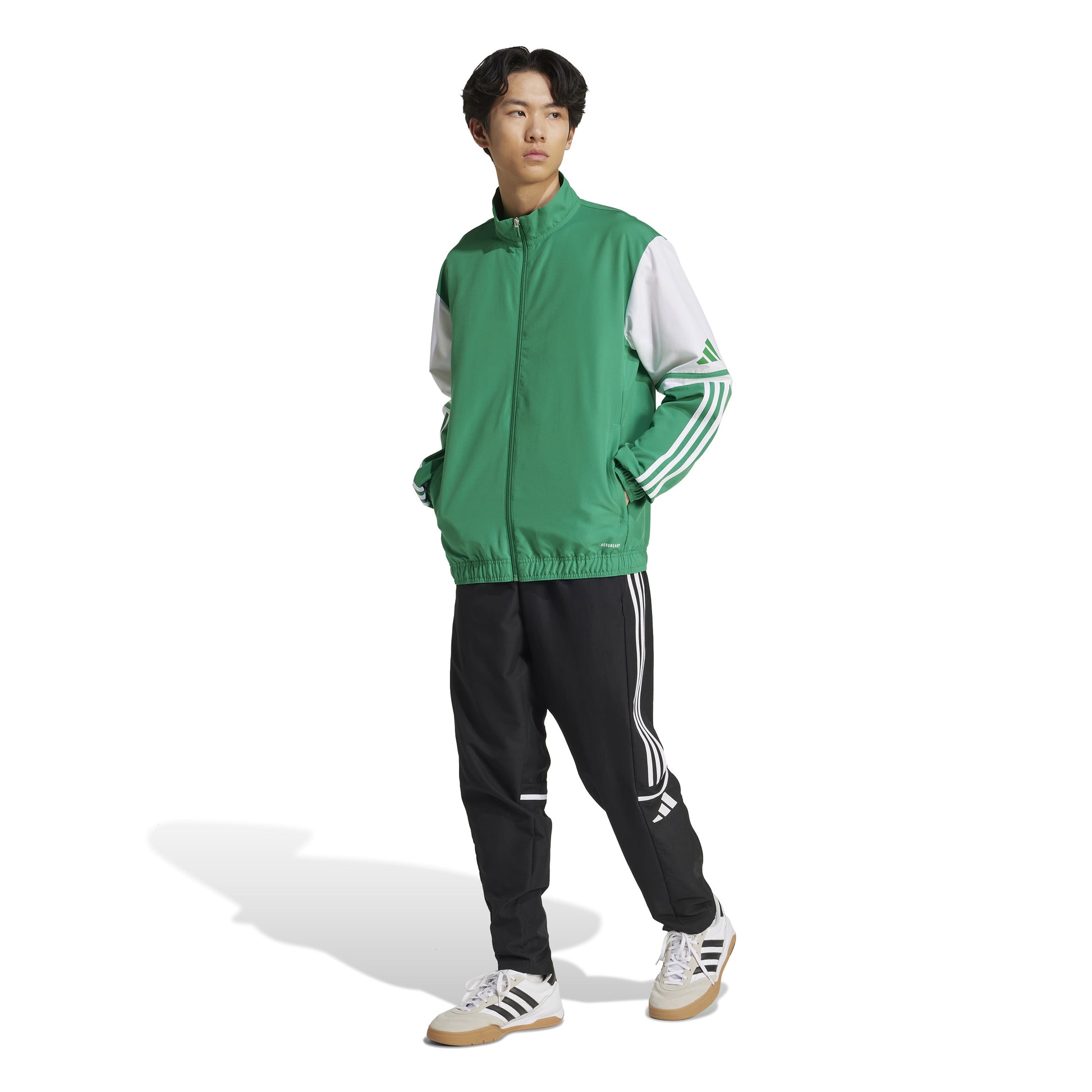 Adidas Squadra 25 Presentation Track Jacket - Team Green/White