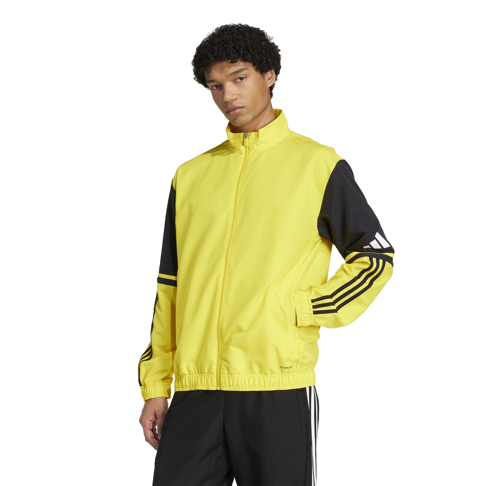 Adidas Squadra 25 Presentation Track Jacket - Team Yellow/Black