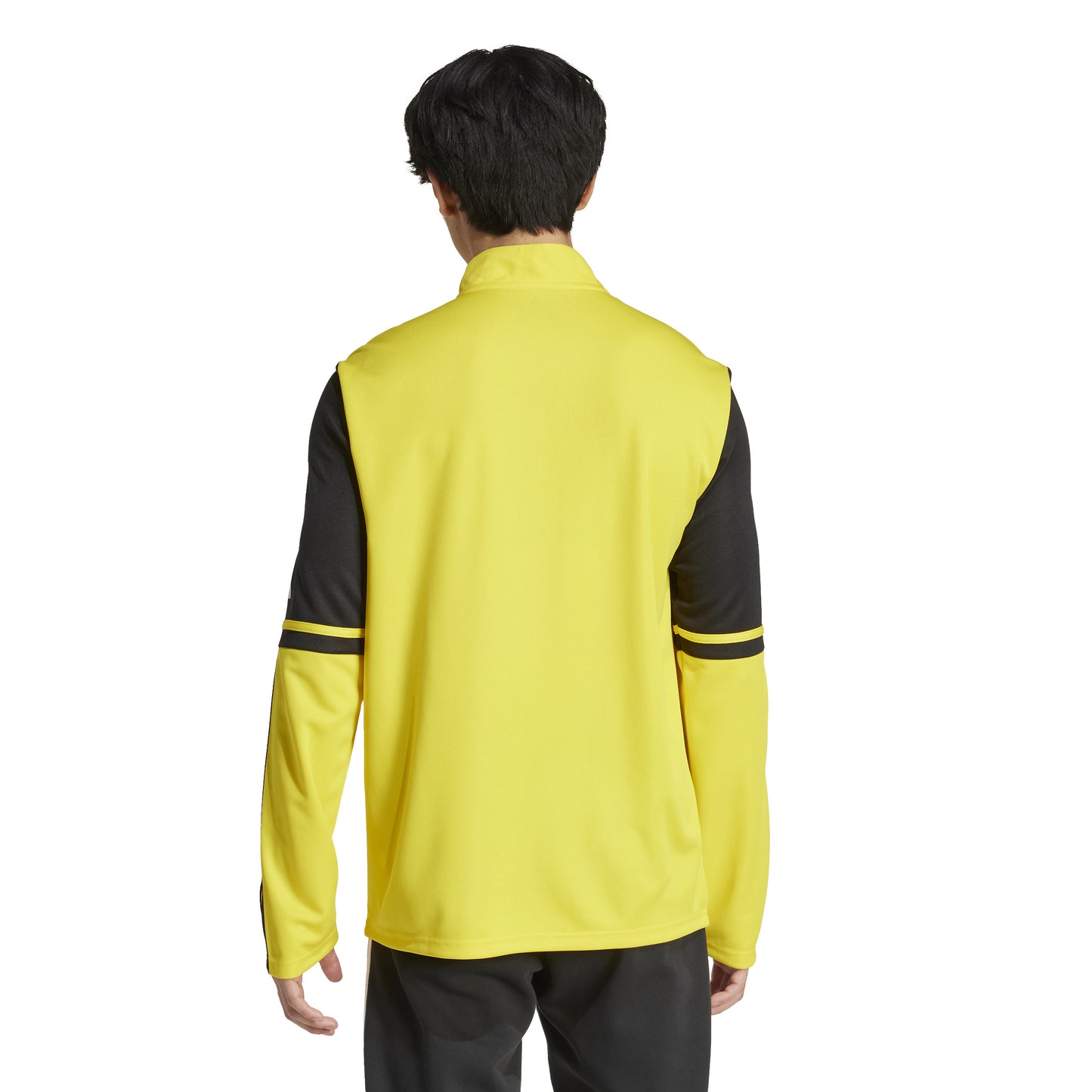Adidas Squadra 25 1/4 Zip Training Top - Team Yellow/Black/White