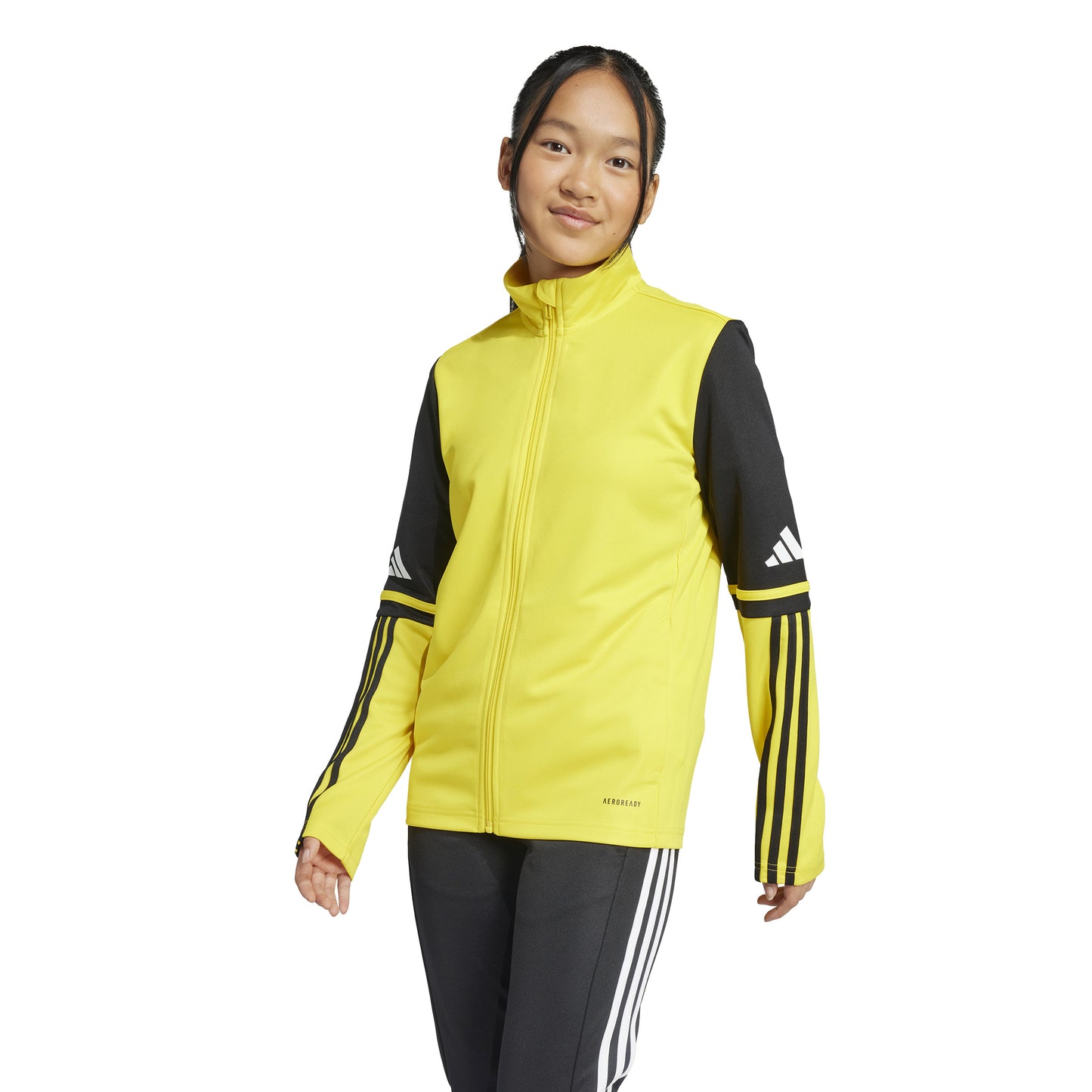 Adidas Squadra 25 Training Jacket - Team Yellow/Black/White