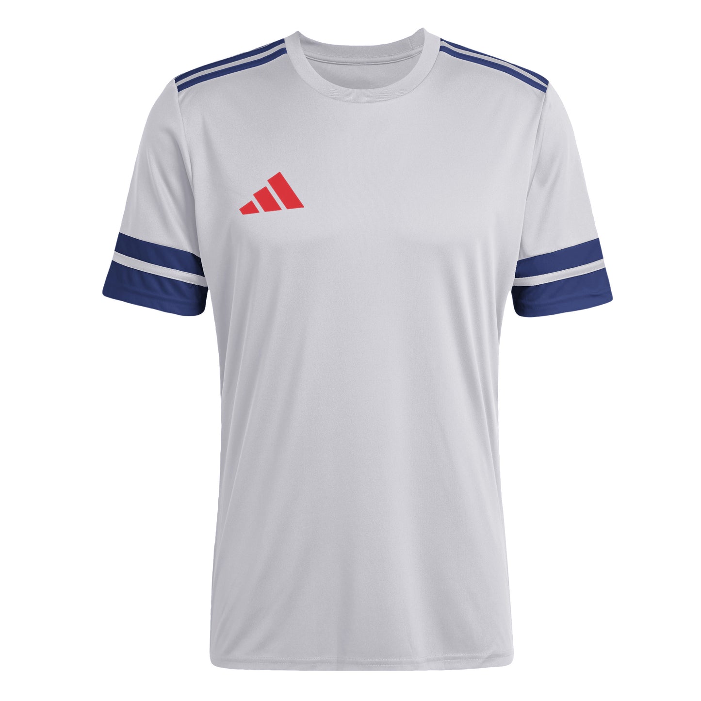 Adidas Squadra 25 SS Shirt - Glory Grey/Team Navy Blue/Pure Ruby