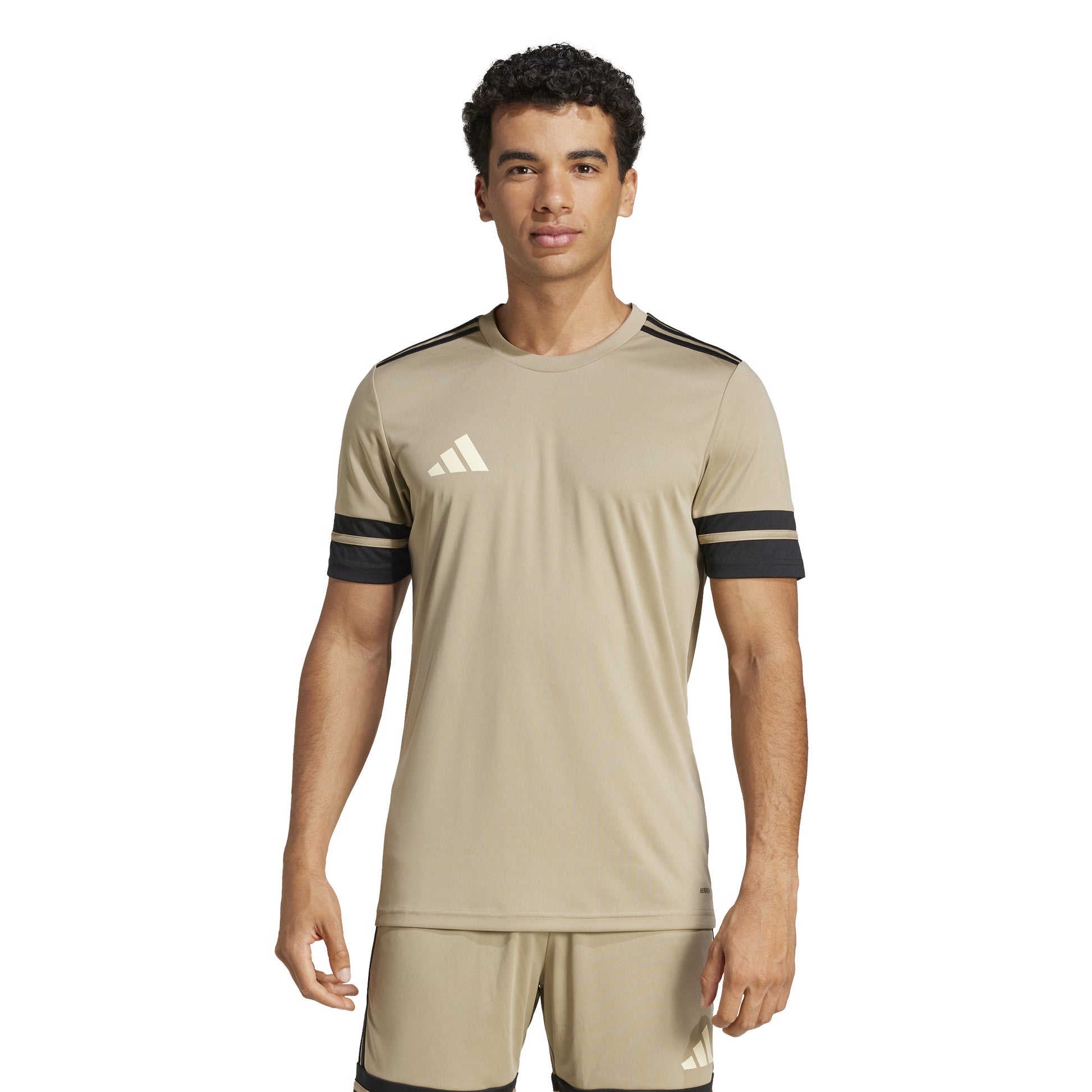 Adidas Squadra 25 SS Shirt - Blanch Cargo/Black/Warm Vanilla