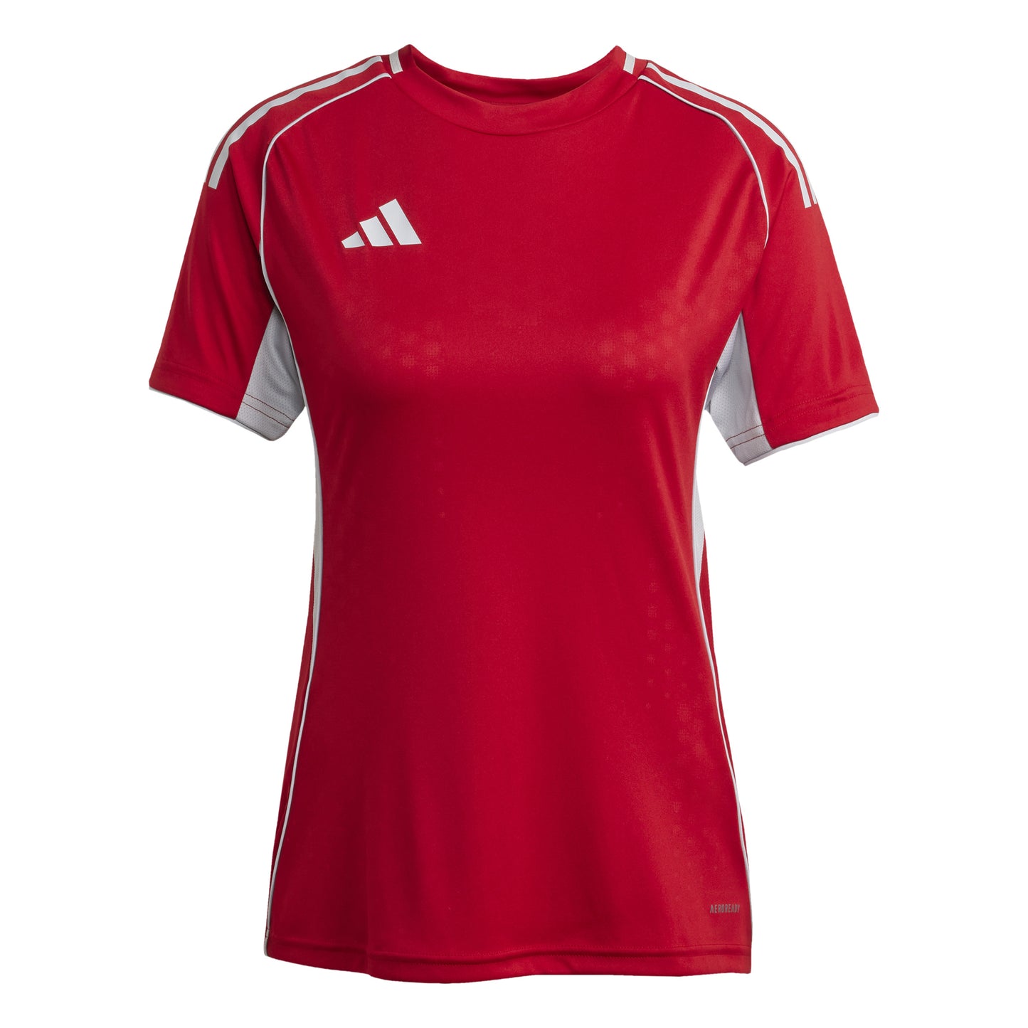 Adidas Womens Tiro 25 Competition Match SS Shirt Team Power Red 2/Team Light Grey